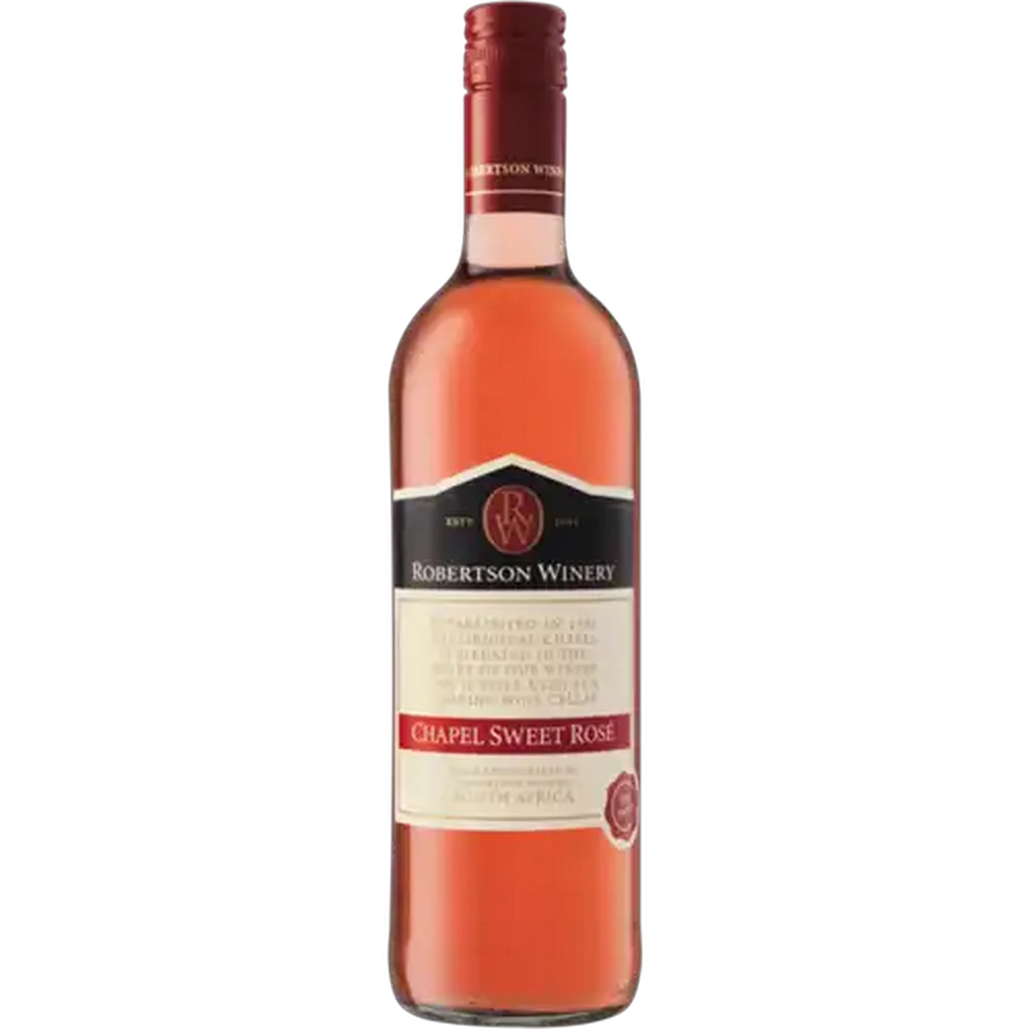 Image of Robertson Winery Chapel Sweet Rosé Bottle 750ml