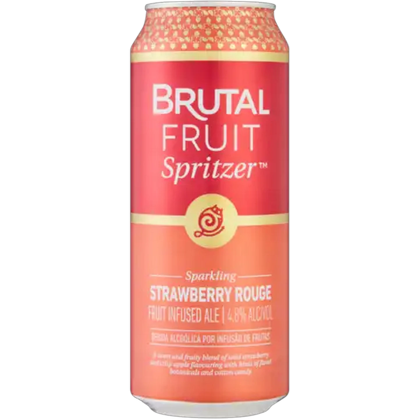 Image of Brutal Fruit Strawberry Rouge Spritzer Can 500ml