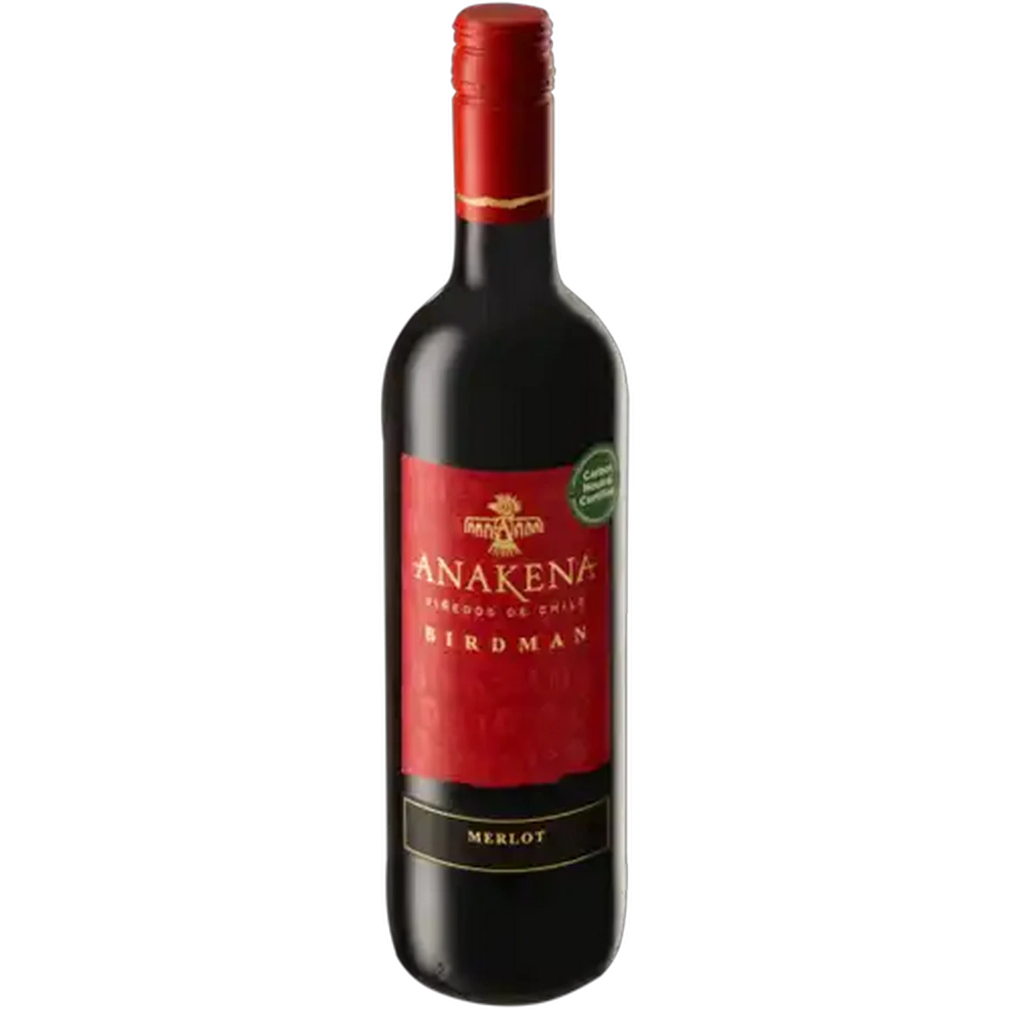 Image of Anakena Birdman Merlot Red Wine Bottle 750ml
