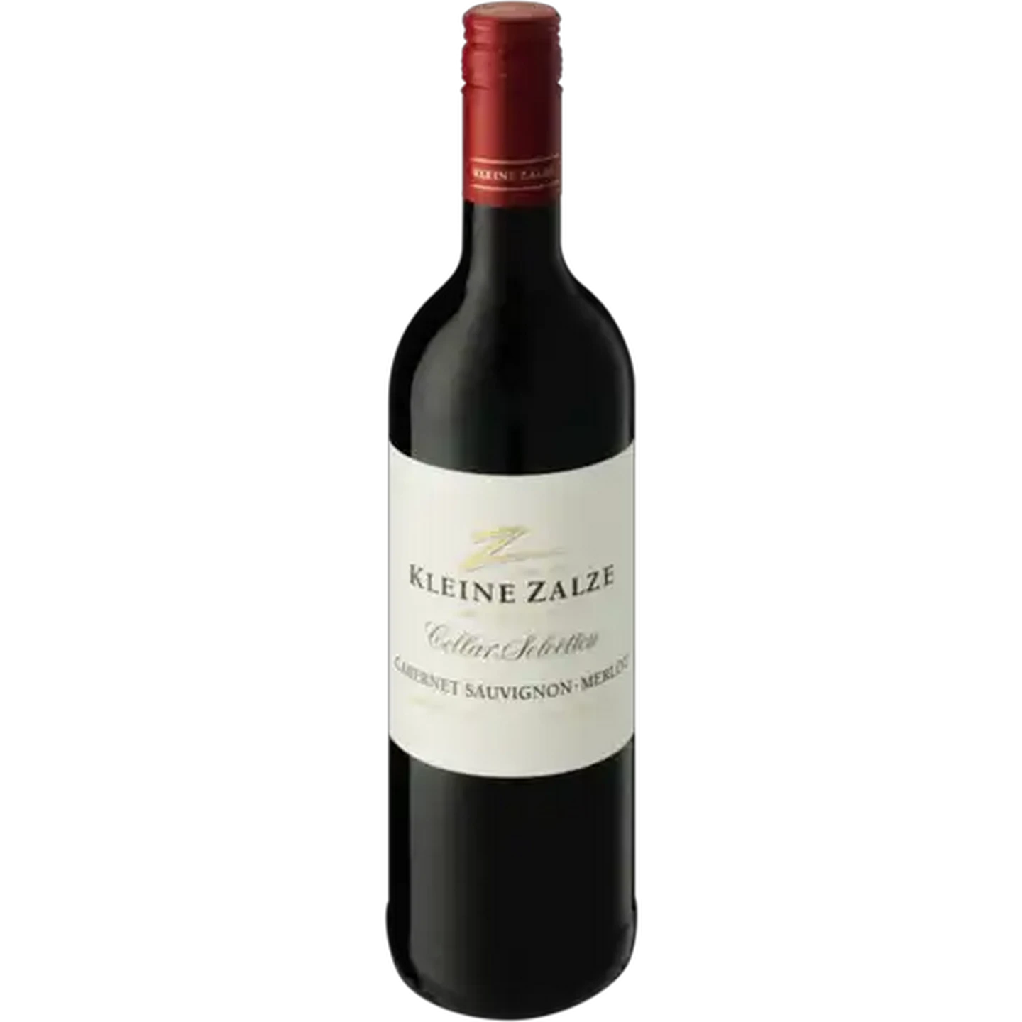 Image of Kleine Zalze Cellar Selection Cabernet Sauvignon Merlot Red Blend Wine Bottle 750ml