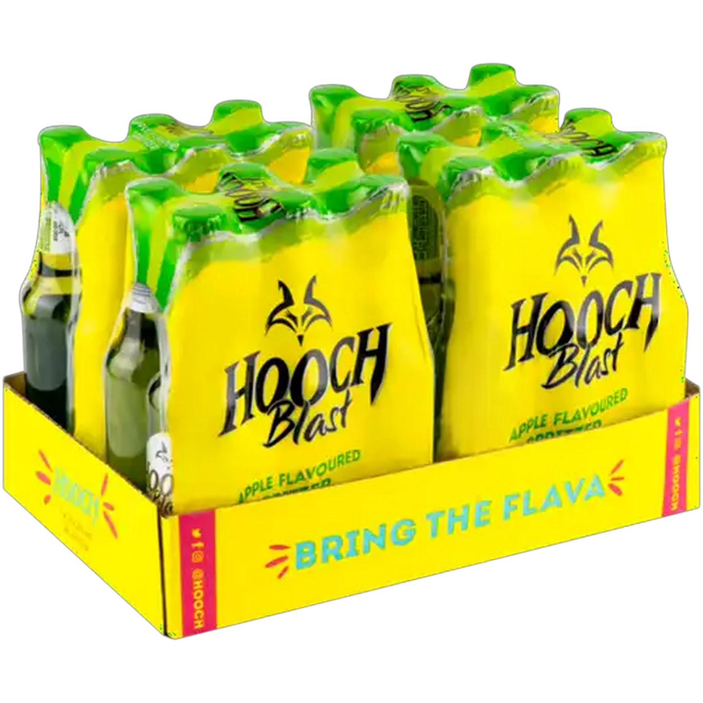 Image of Hooch Apple Spirit Cooler Bottles 24 x 275ml