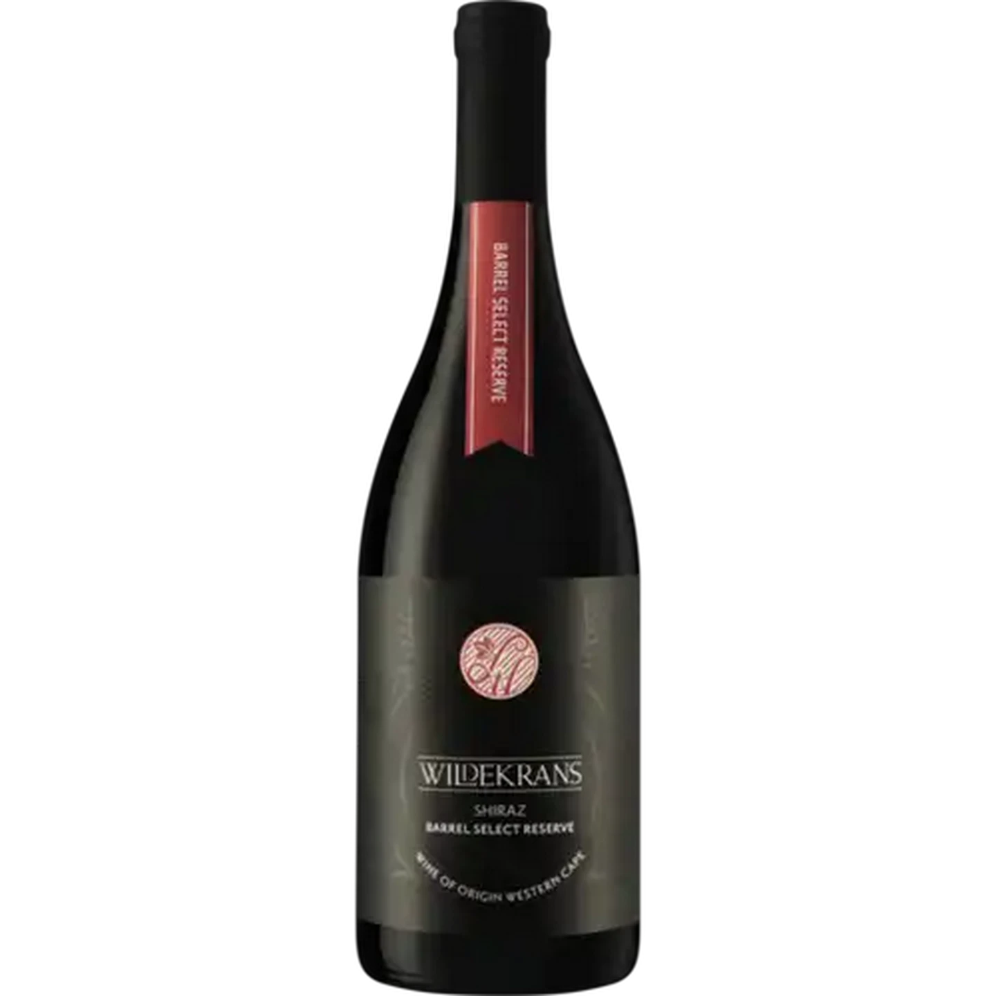 Image of Wildekrans Barrel Select Reserve Shiraz Red Wine Bottle 750ml