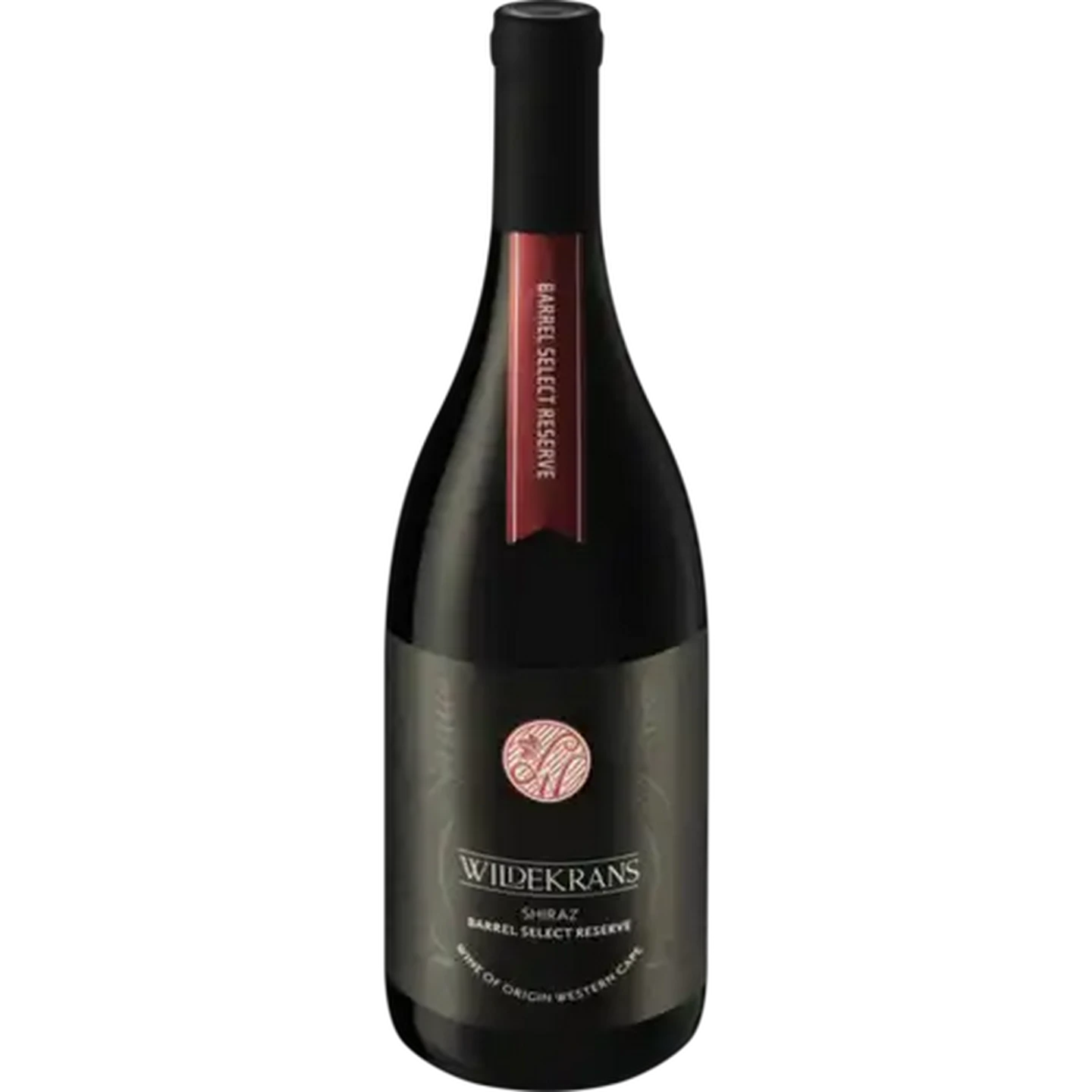 Image of Wildekrans Barrel Select Reserve Shiraz Red Wine Bottle 750ml