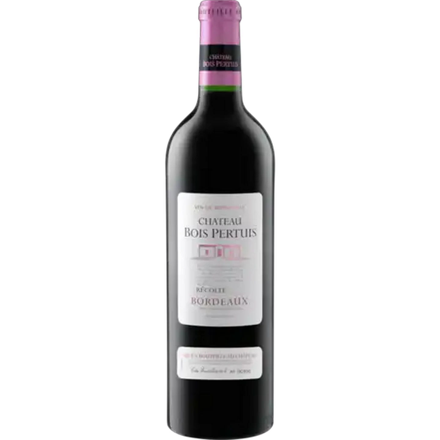 Image of Chateau Bois Pertuis Recolte Bordeaux Red Wine Bottle 750ml