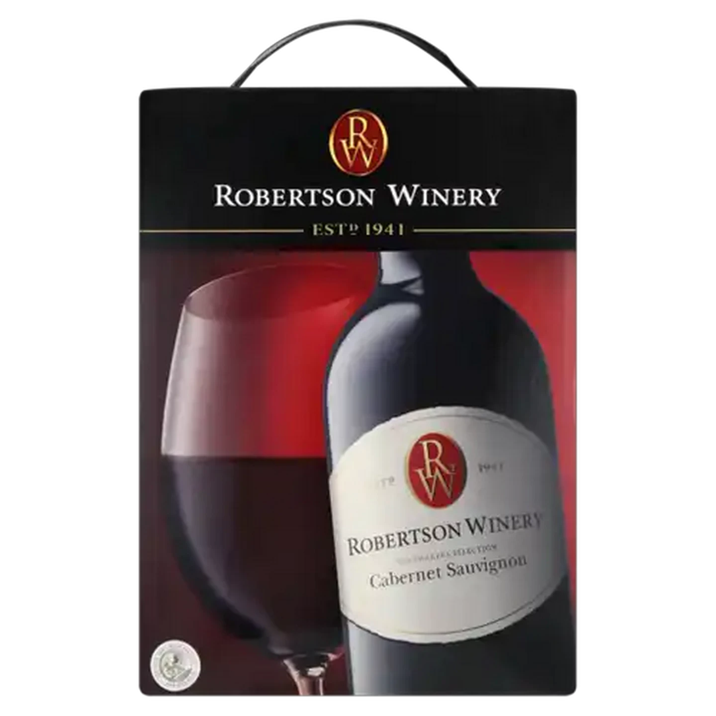 Image of Robertson Winery Cabernet Sauvignon Red Wine Box 3L