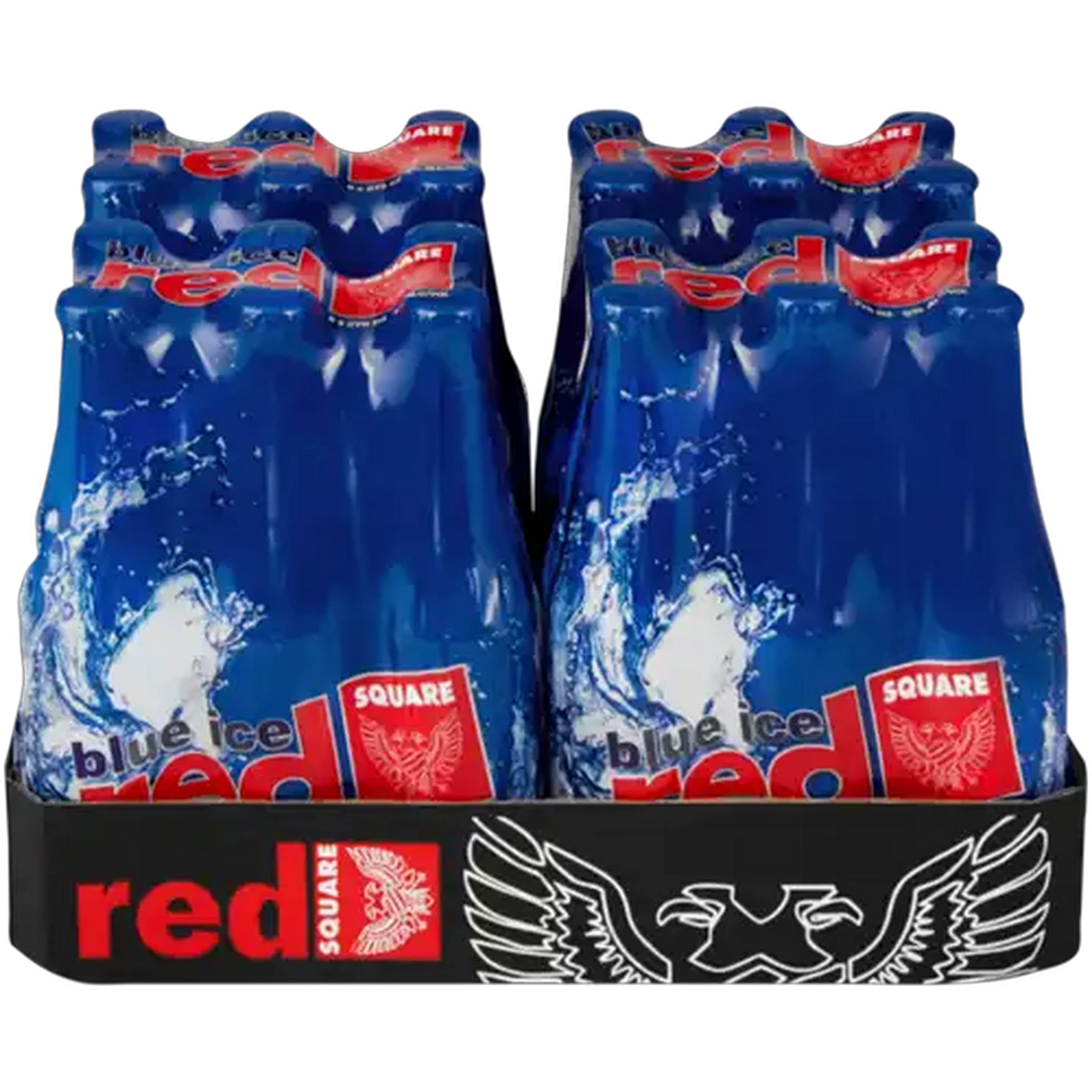 Image of Red Square Blue Ice Spirit Cooler Bottles 24 x 275ml