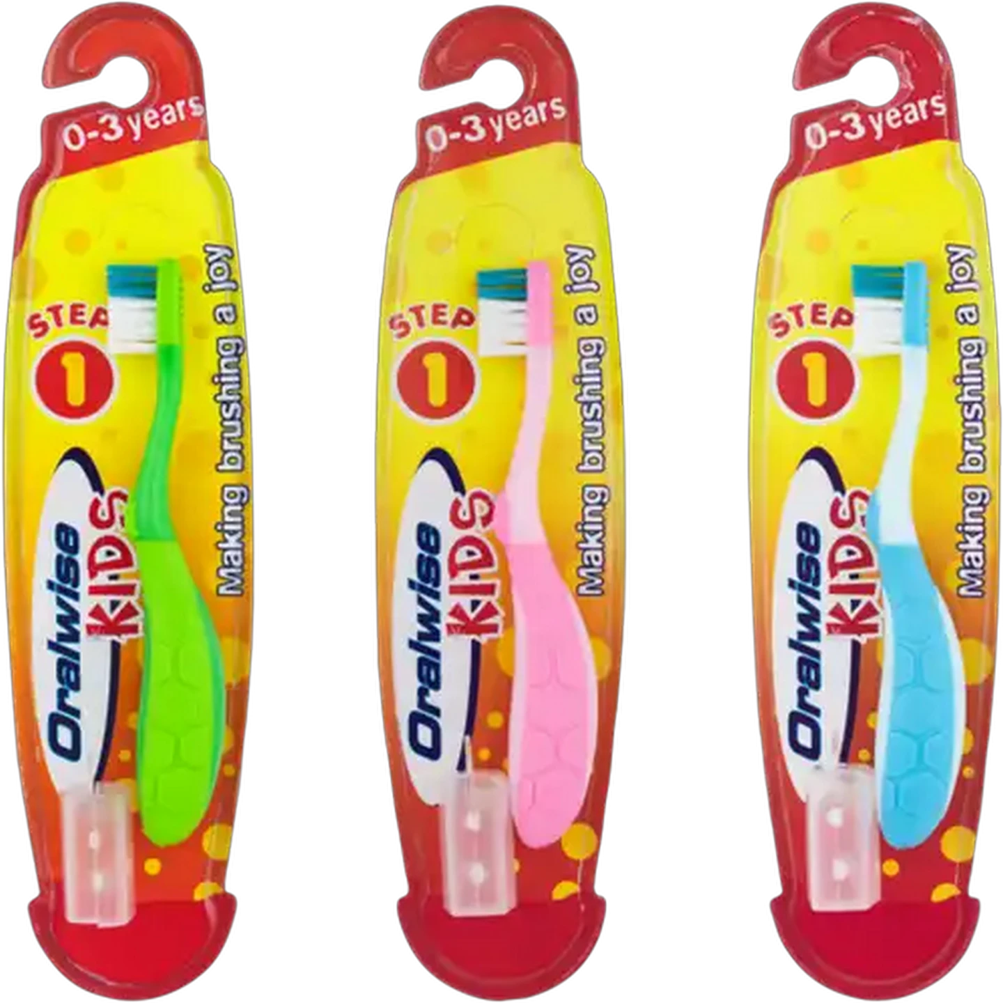 Image of Oralwise Step 1 Kids Toothbrush (Colour May Vary)
