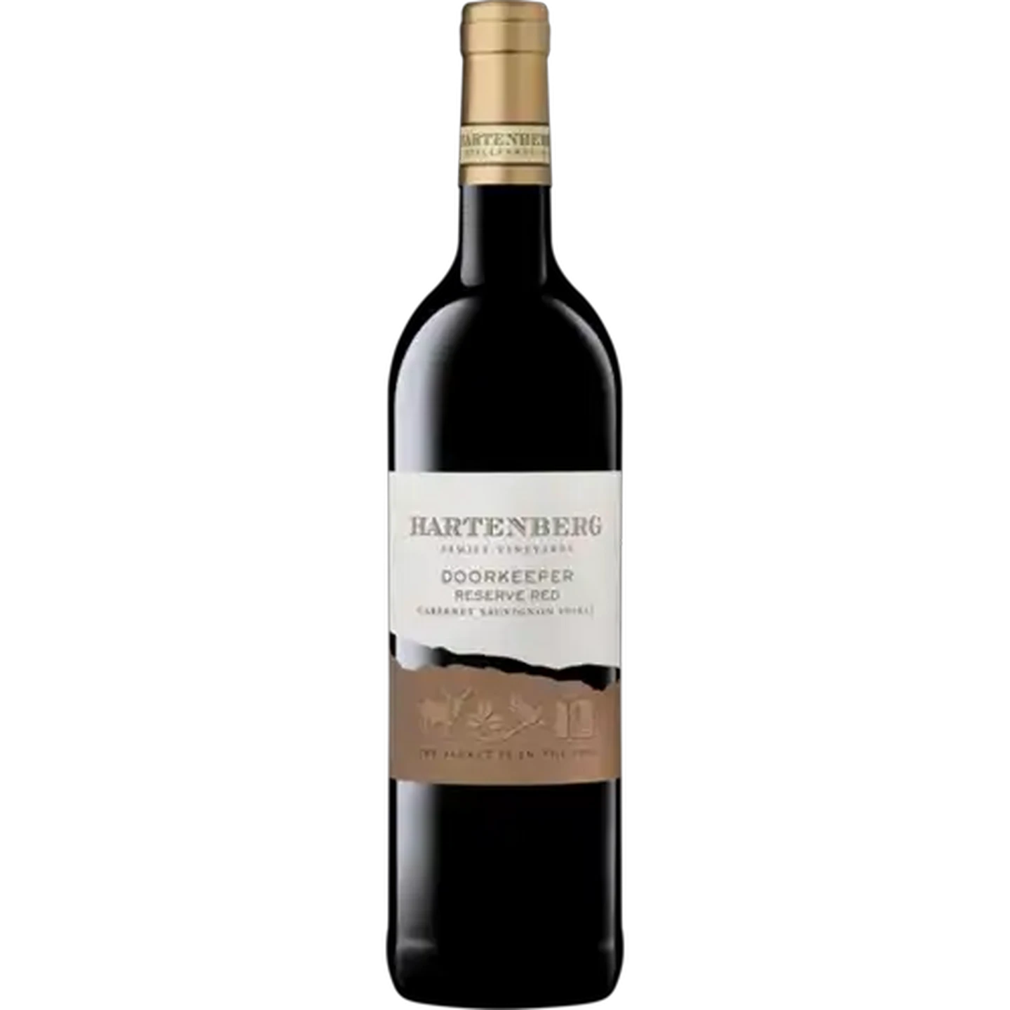 Image of Hartenberg Doorkeeper Cabernet Sauvignon Shiraz Red Blend Wine Bottle 750ml