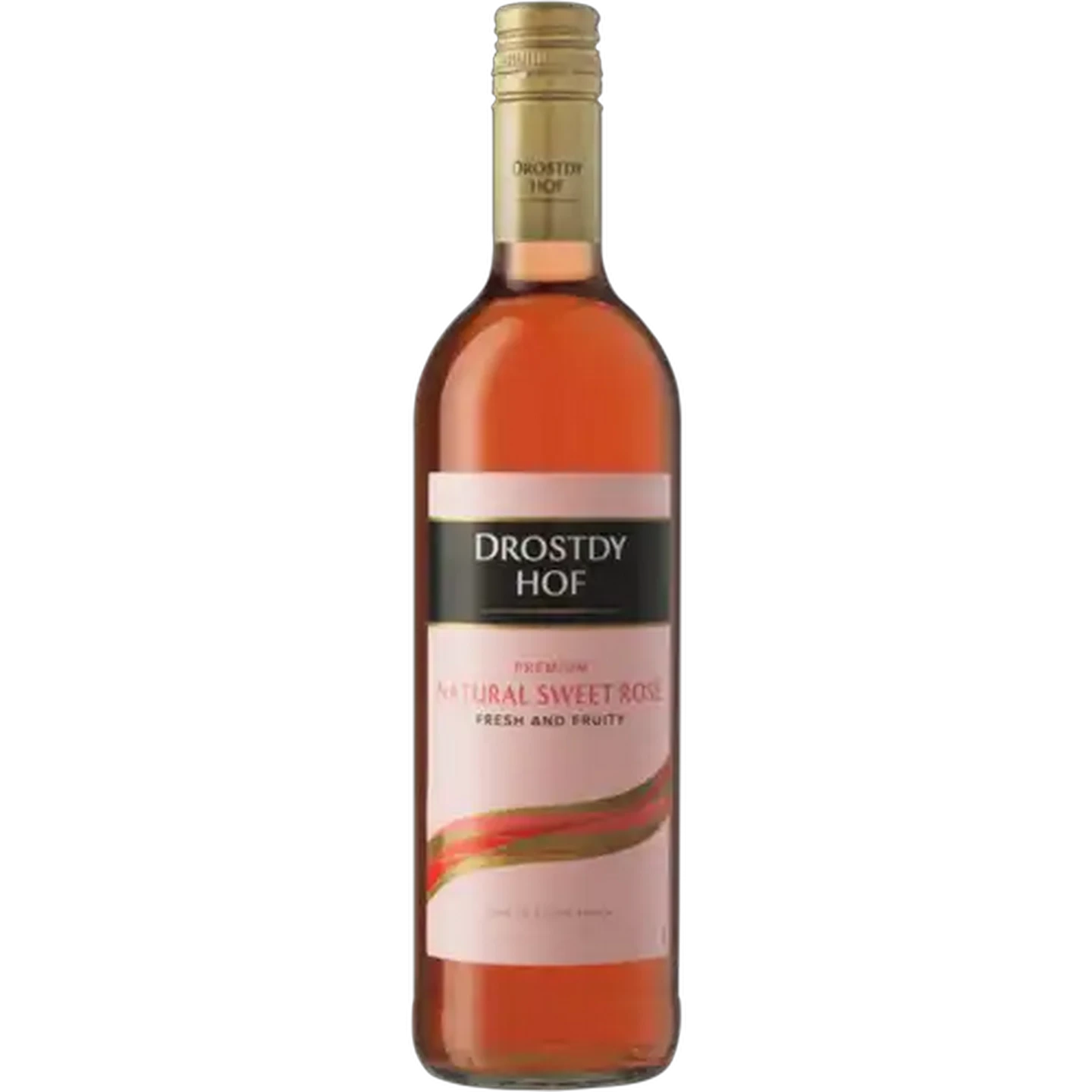 Image of Drostdy Hof Premium Natural Sweet Rosé Wine Bottle 750ml