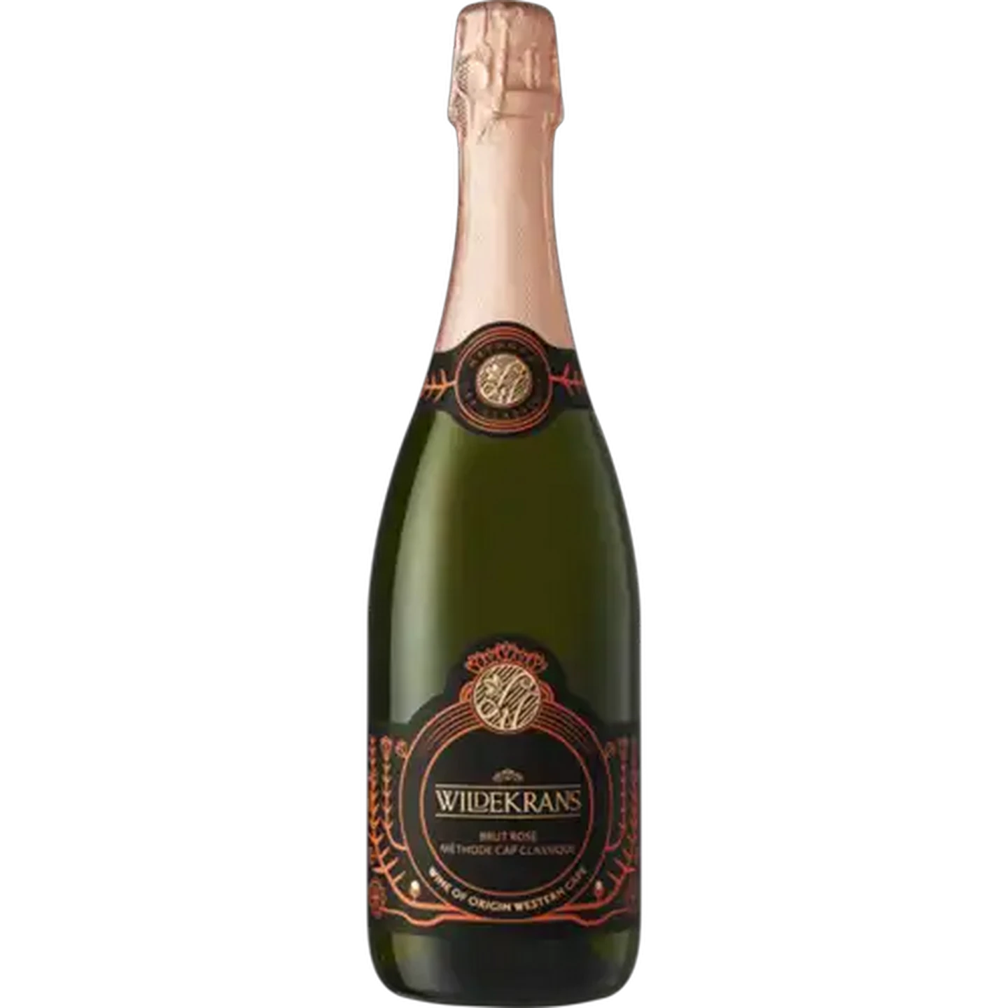 Image of Wildekrans Méthode Cap Classique Brut Rosé Sparkling Wine Bottle 750ml
