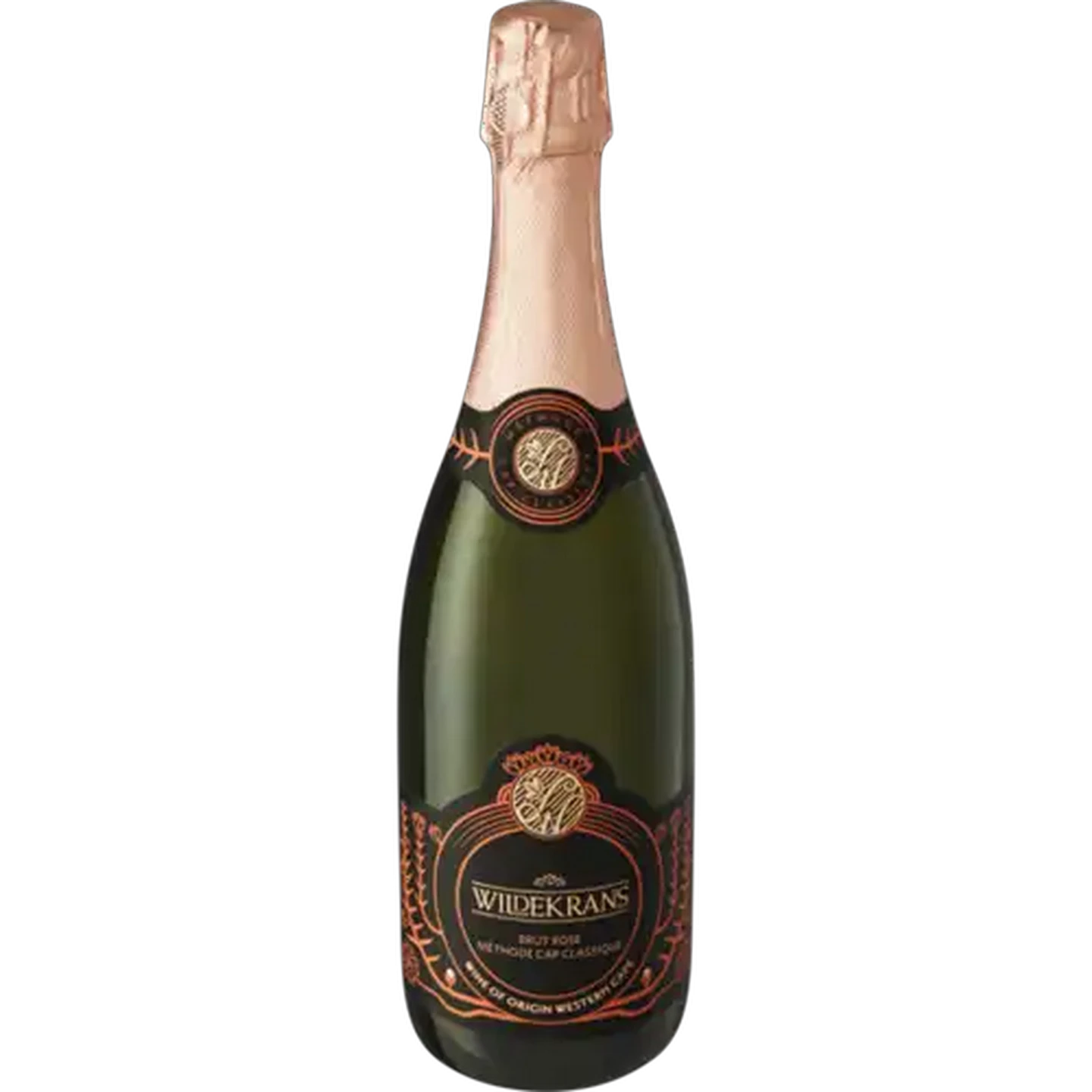 Image of Wildekrans Méthode Cap Classique Brut Rosé Sparkling Wine Bottle 750ml