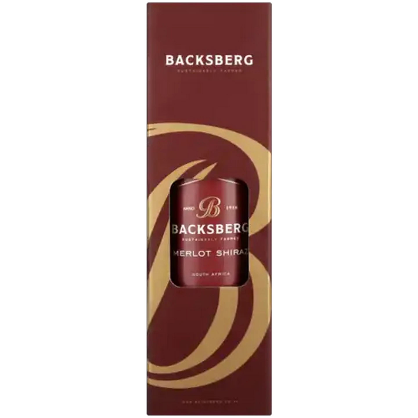 Image of Backsberg Merlot & Shiraz Red Wine Bottle 1.5L