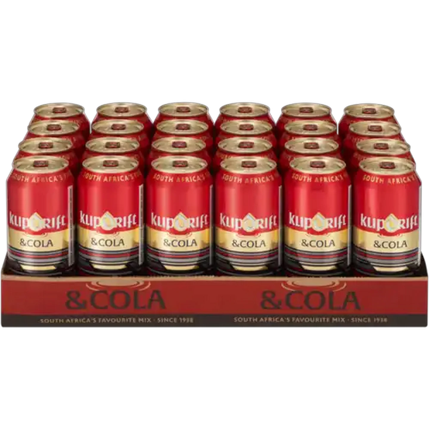 Image of Klipdrift & Cola Cans 24 x 440ml