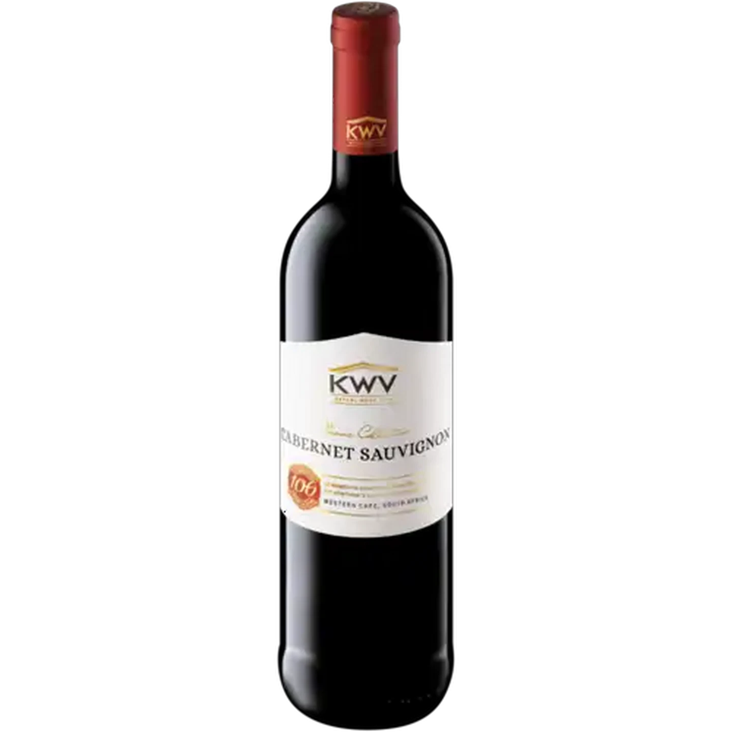 Image of KWV Cabernet Sauvignon Red Wine Bottle 750ml