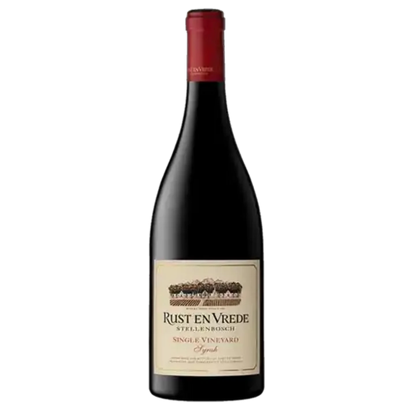 Image of Rust En Vrede Syrah Red Wine Bottle 750ml