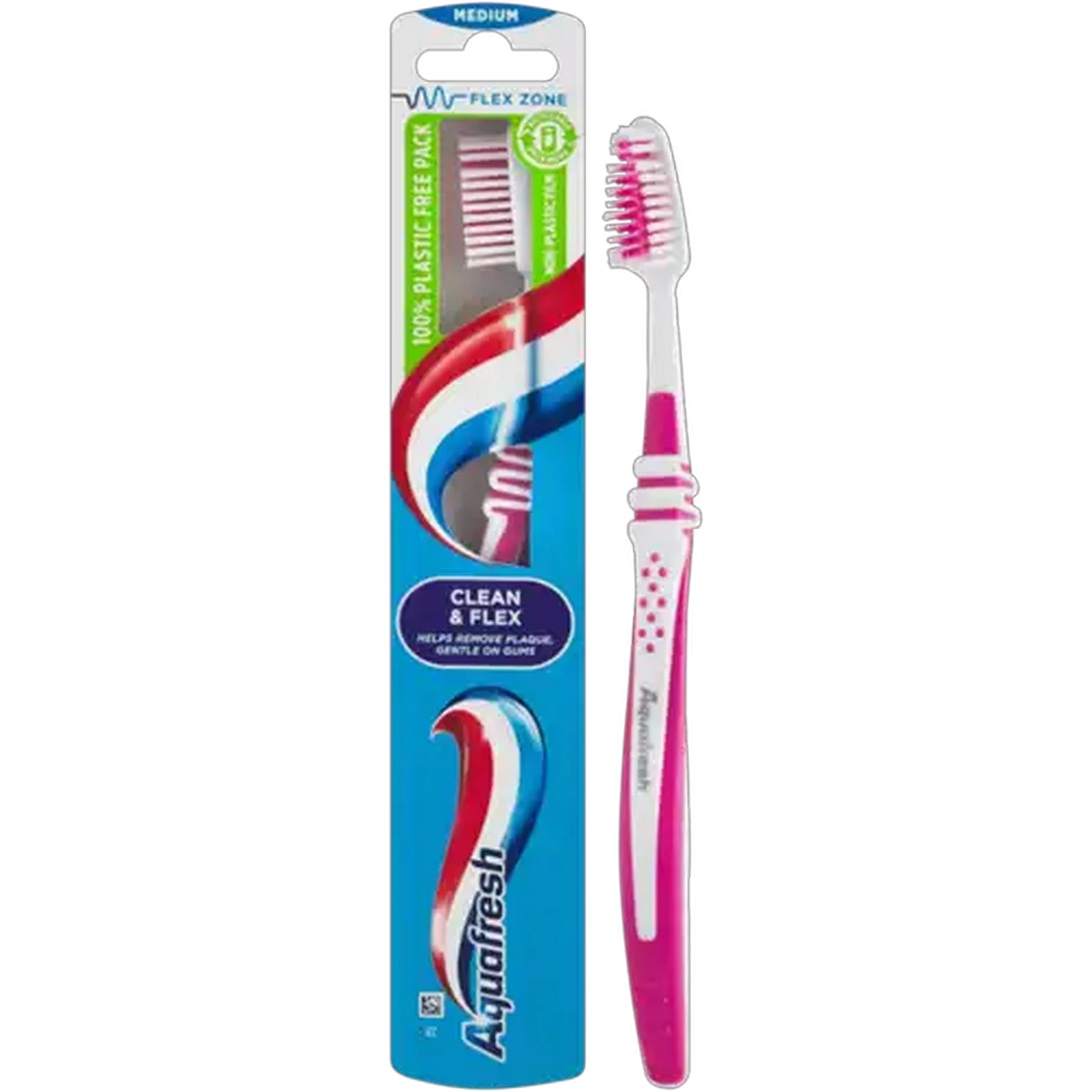 Image of Aquafresh Clean & Flex Medium Toothbrush