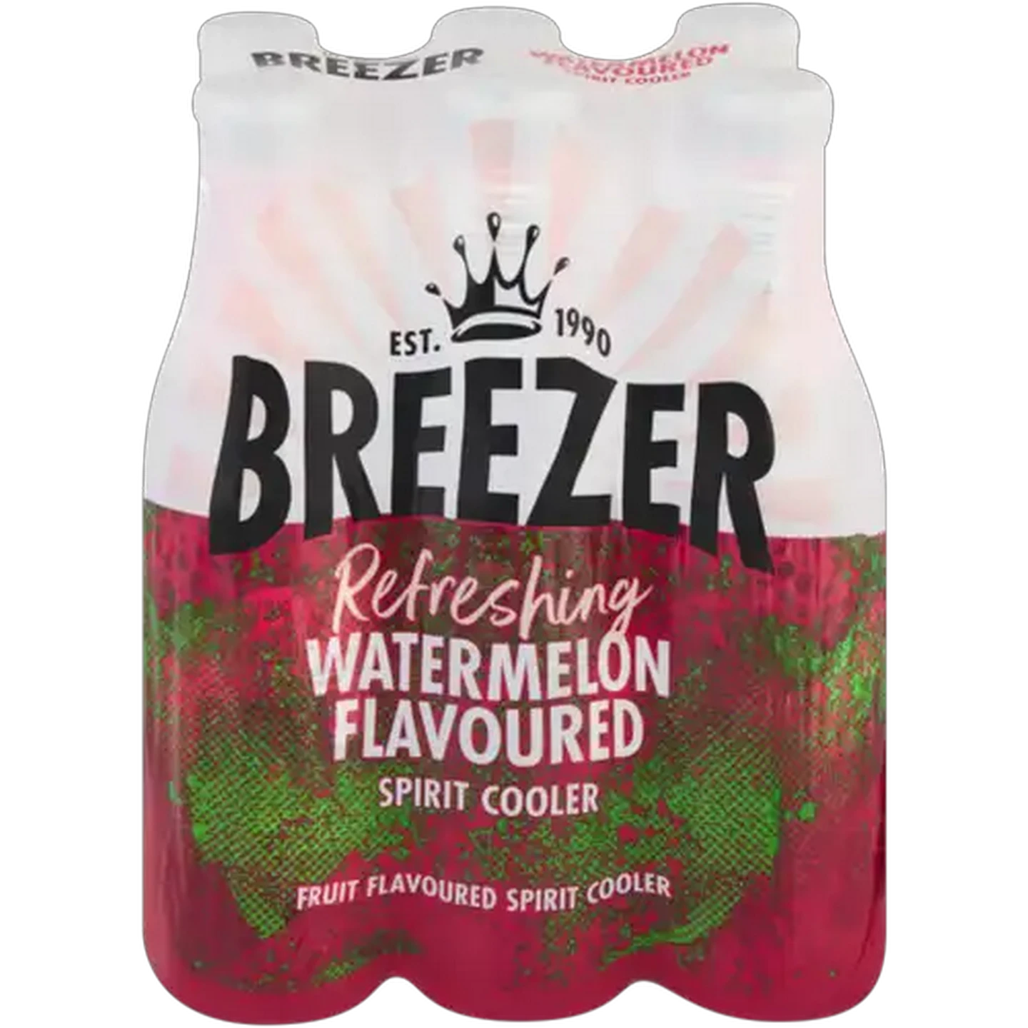 Image of Breezer Watermelon Spirit Cooler Bottles 6 x 275ml