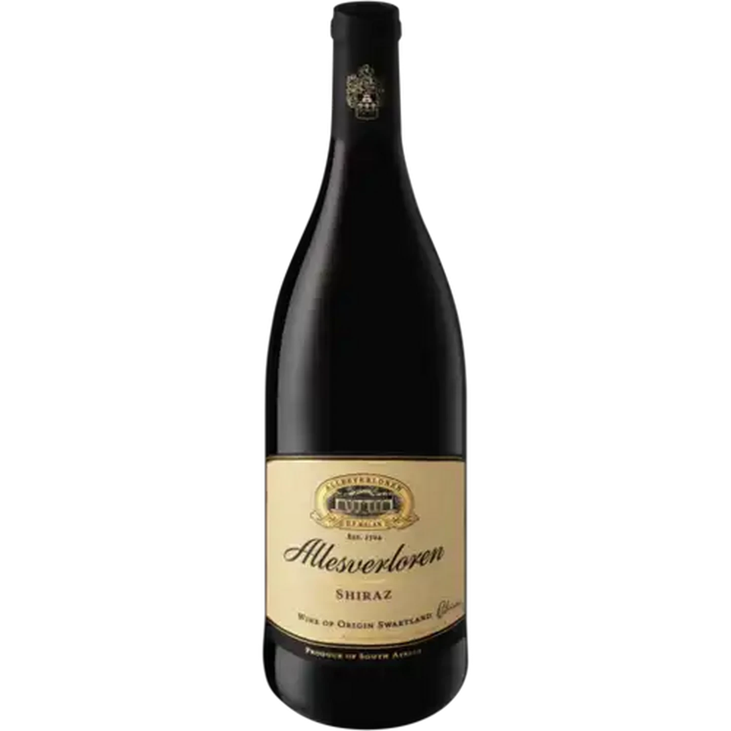 Image of Allesverloren Shiraz Red Wine Bottle 750ml
