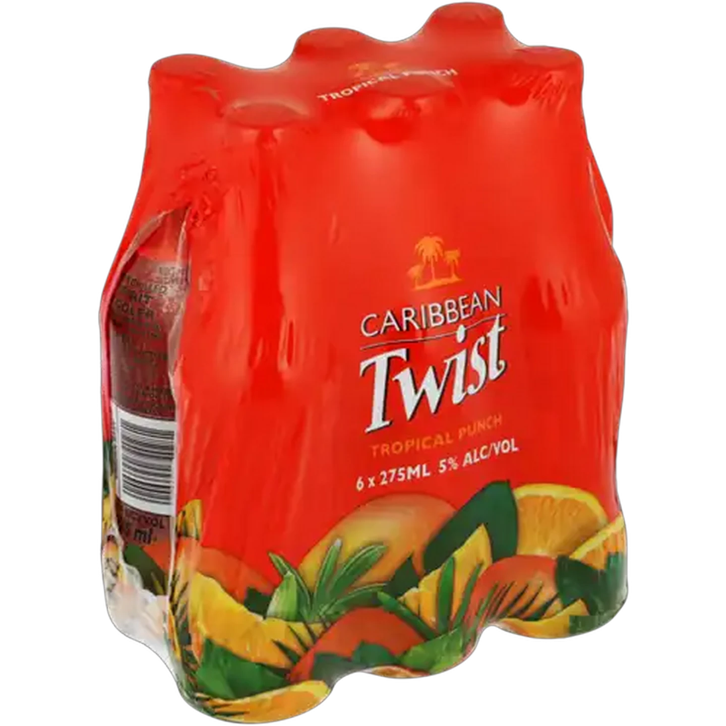 Image of Caribbean Twist Tropical Punch Spirit Cooler 6 x 275ml