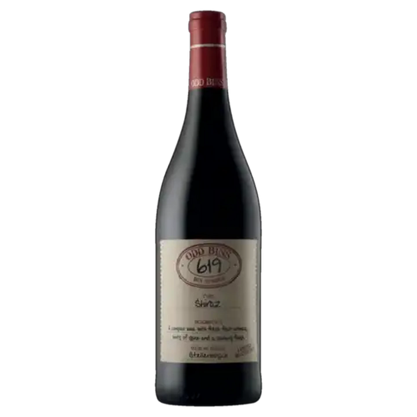 Image of Odd Bins 619 Shiraz Red Wine 750ml