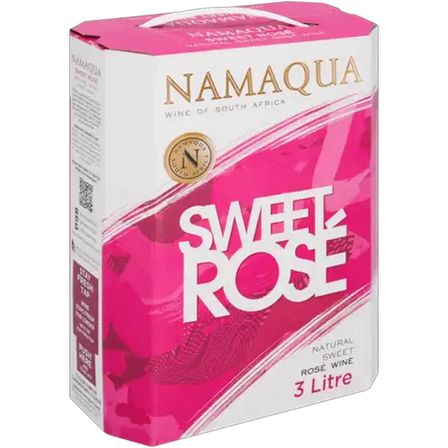 Image of Namaqua Natural Sweet Rosé Wine Box 3L