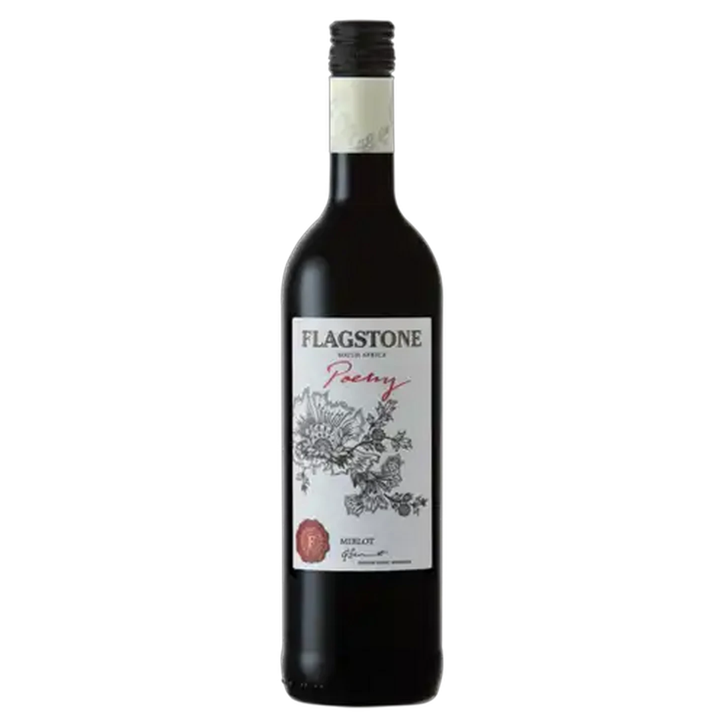 Image of Flagstone Poetry Merlot Red Wine Bottle 750ml