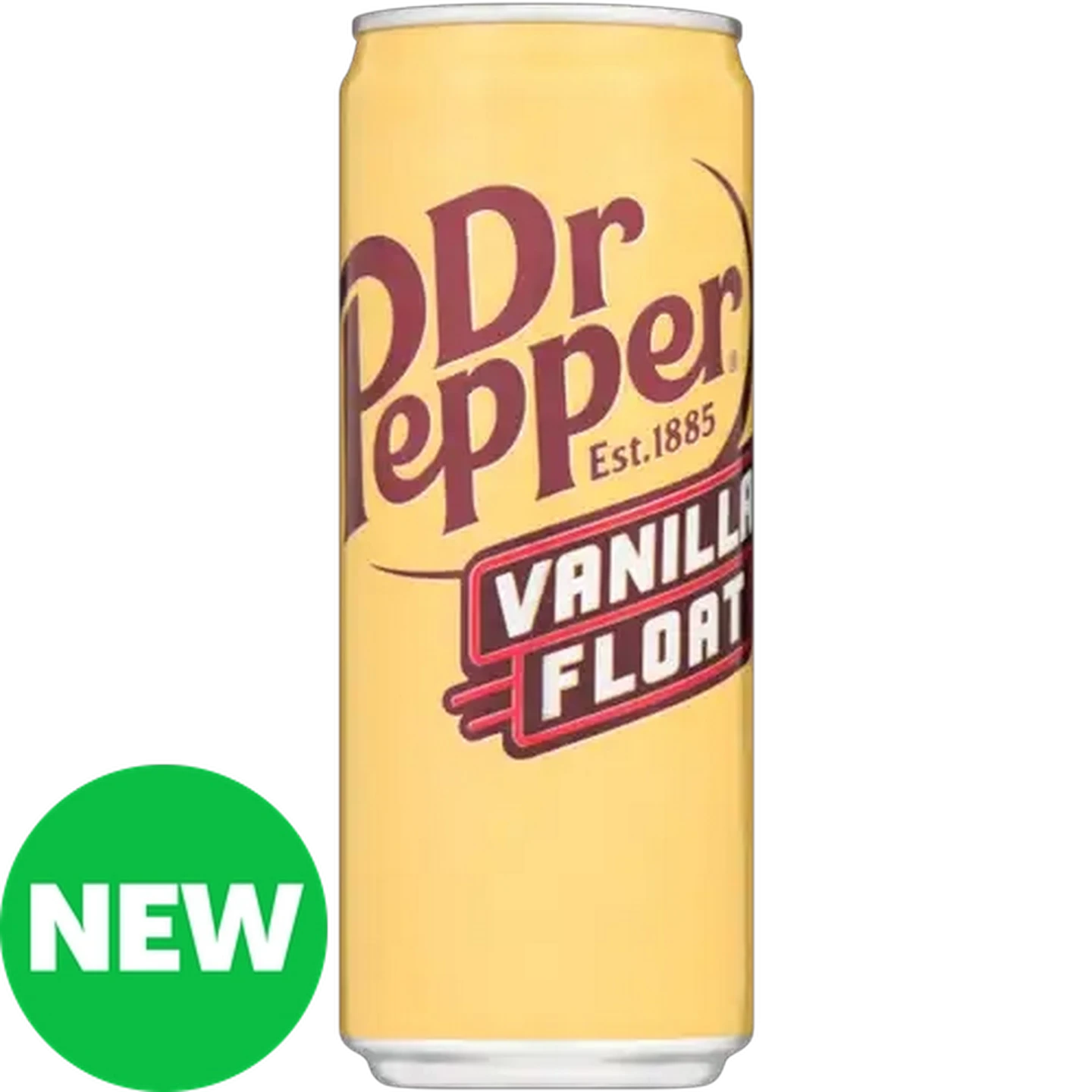 Image of Dr Pepper Vanilla Float Soft Drink 330ml
