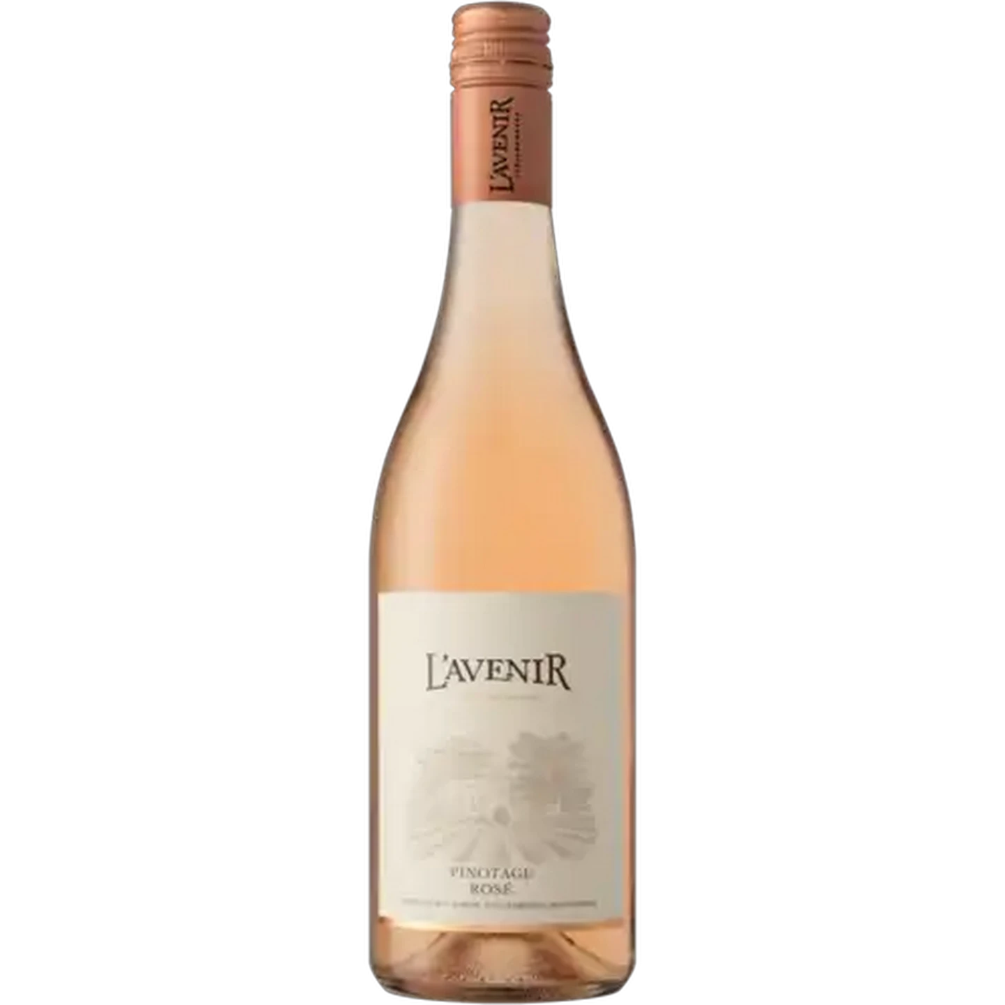 Image of L'Avenir Pinotage Rosé Wine Bottle 750ml