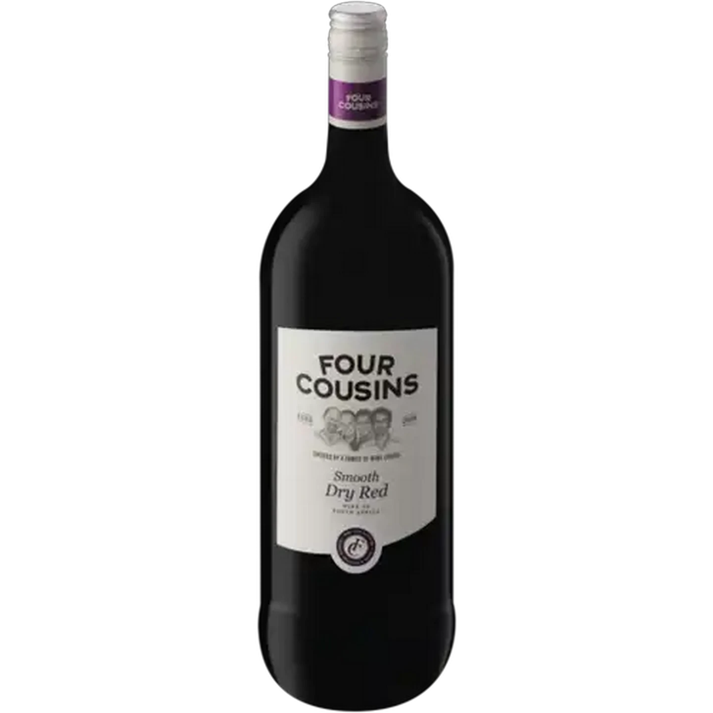 Image of Four Cousins Smooth Dry Red Bottle 1.5L