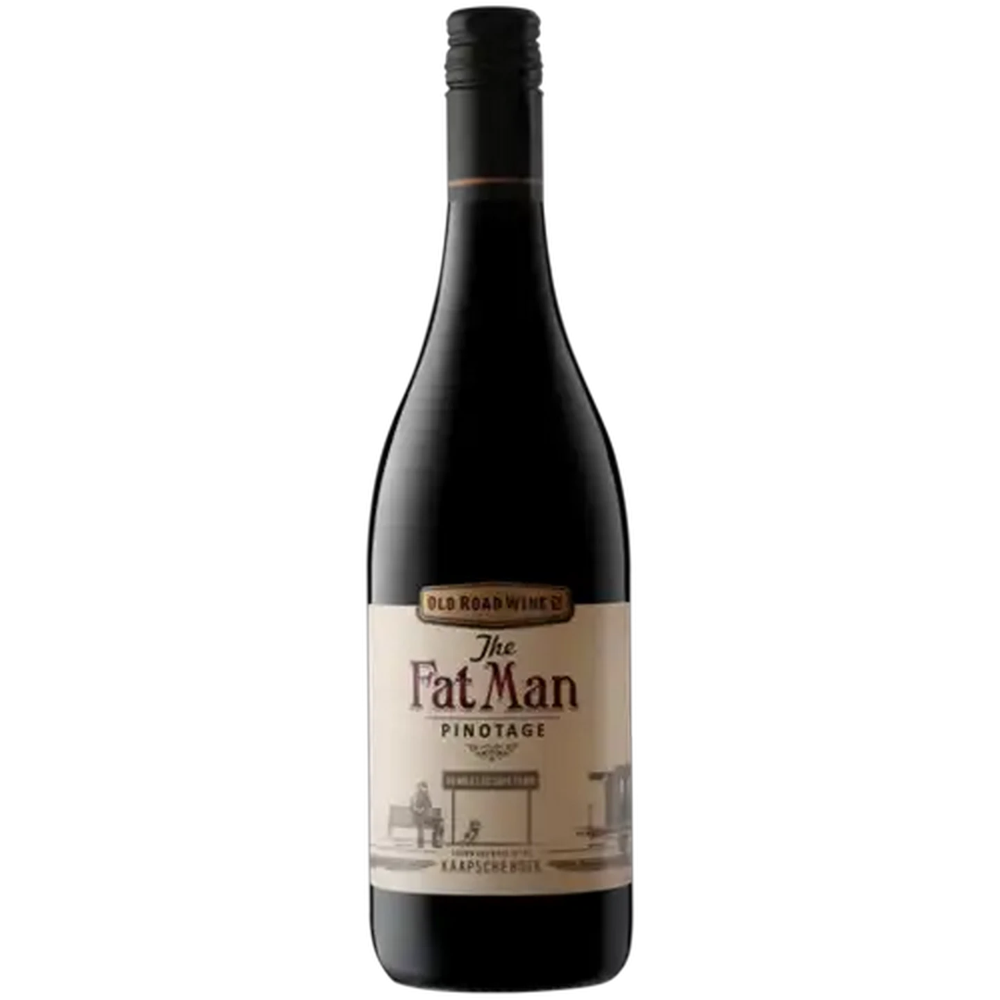 Image of The Fat Man Pinotage Red Wine 750ml
