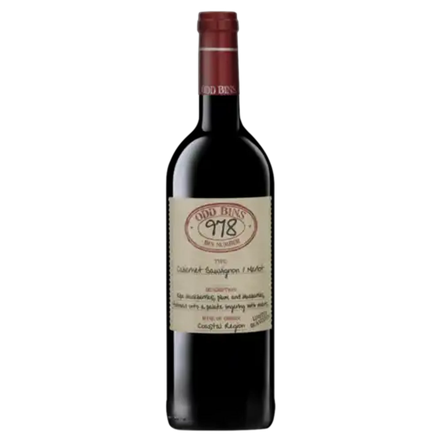 Image of Odd Bins 978 Cabernet Sauvignon-Merlot Red Wine Blend 750ml
