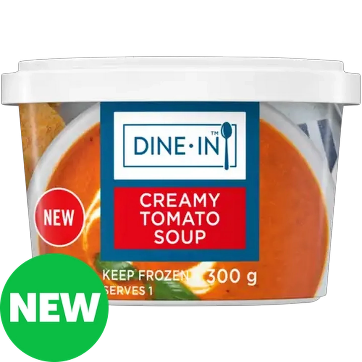 Image of Dine-In Frozen Creamy Tomato Soup 300g