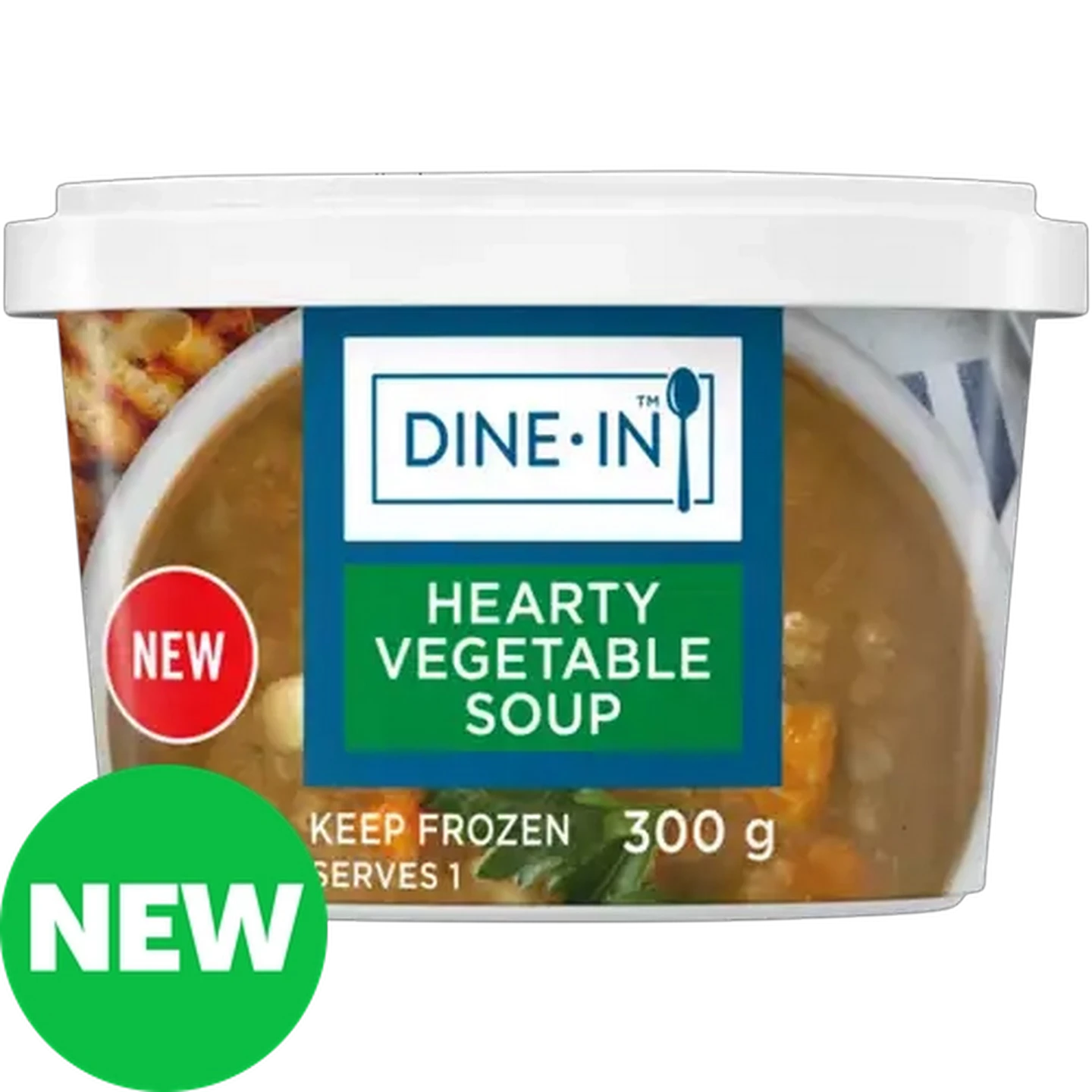 Image of Dine-In Frozen Hearty Vegetable Soup 300g