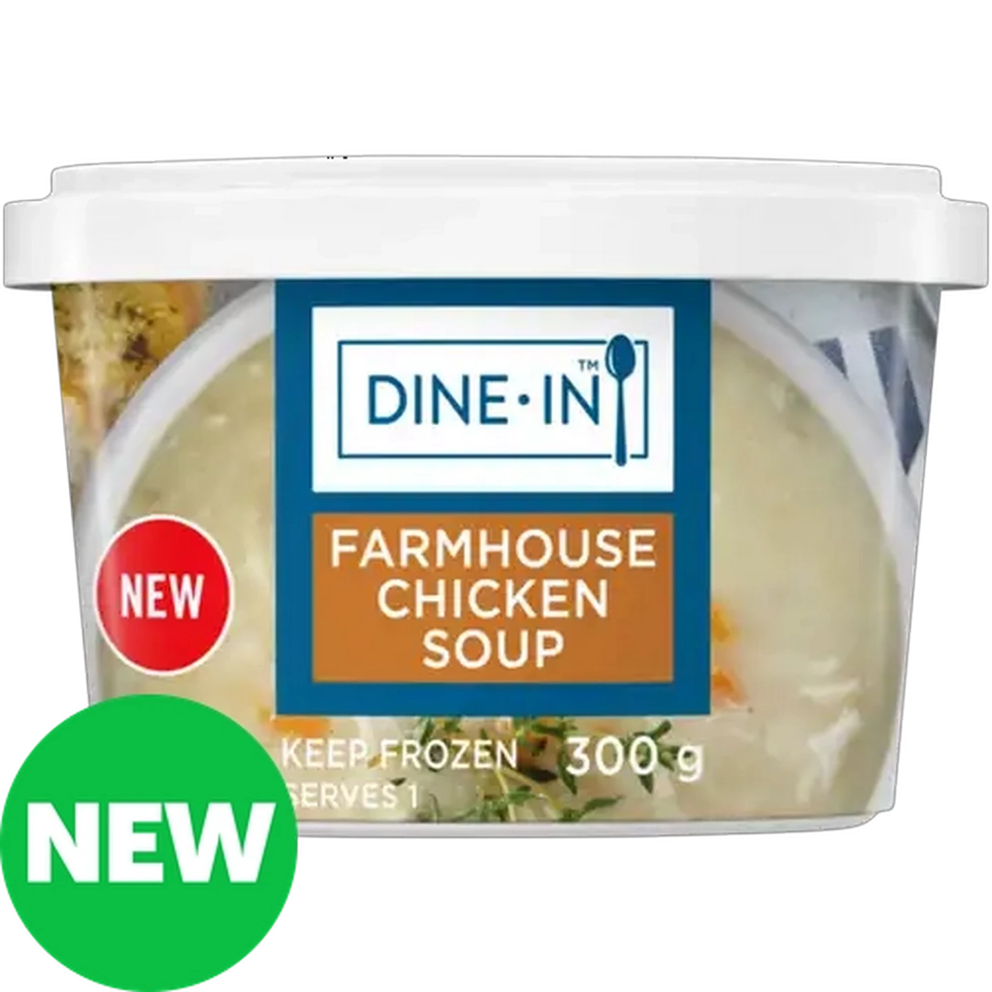 Image of Dine-In Frozen Farmhouse Chicken Soup 300g