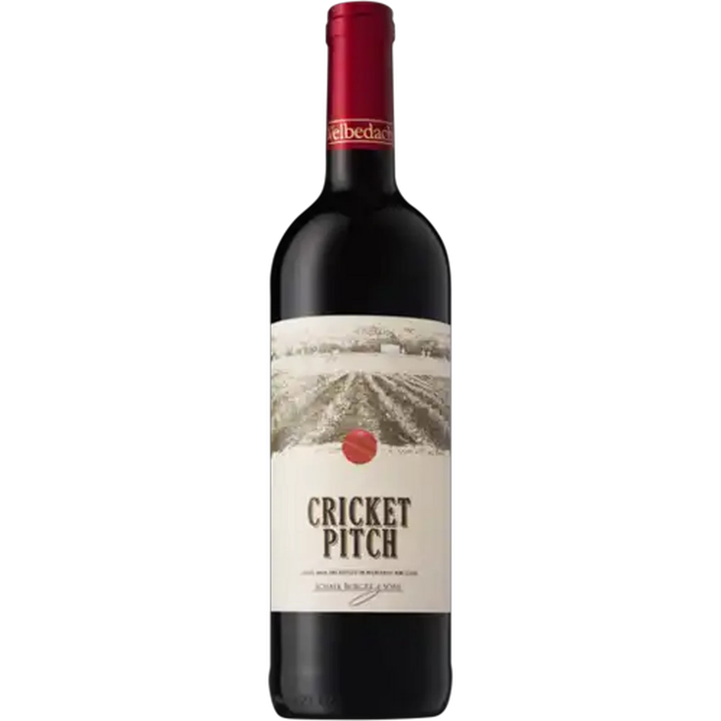 Image of Welbedacht Cricket Pitch Red Wine Bottle 750ml