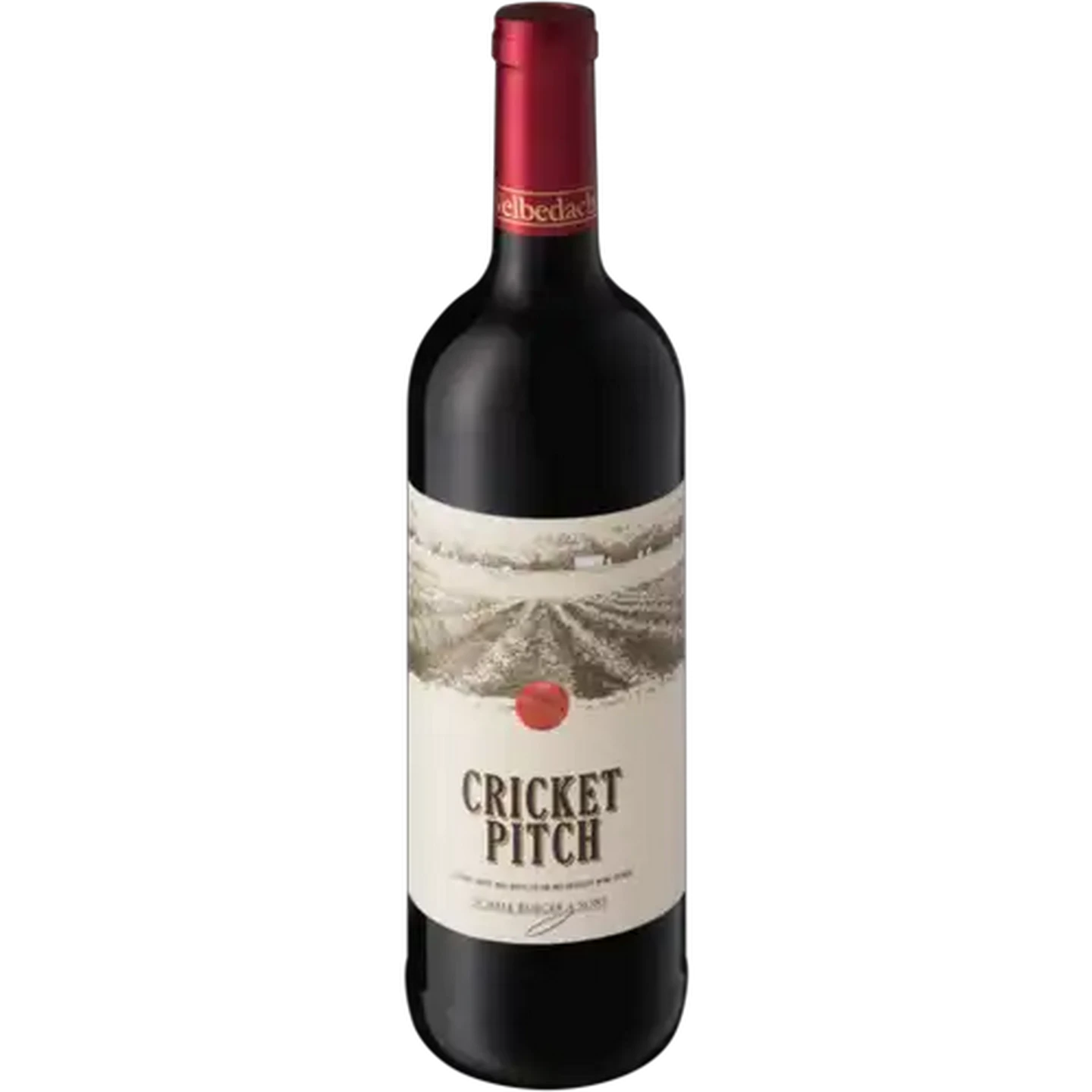 Image of Welbedacht Cricket Pitch Red Wine Bottle 750ml