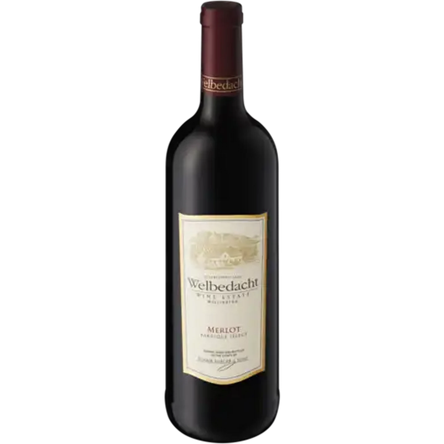 Image of Welbedacht Merlot Red Wine Bottle 750ml