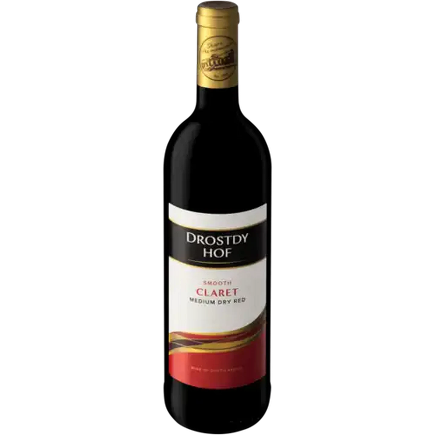 Image of Drostdy Hof Smooth Claret Red Wine Bottle 750ml