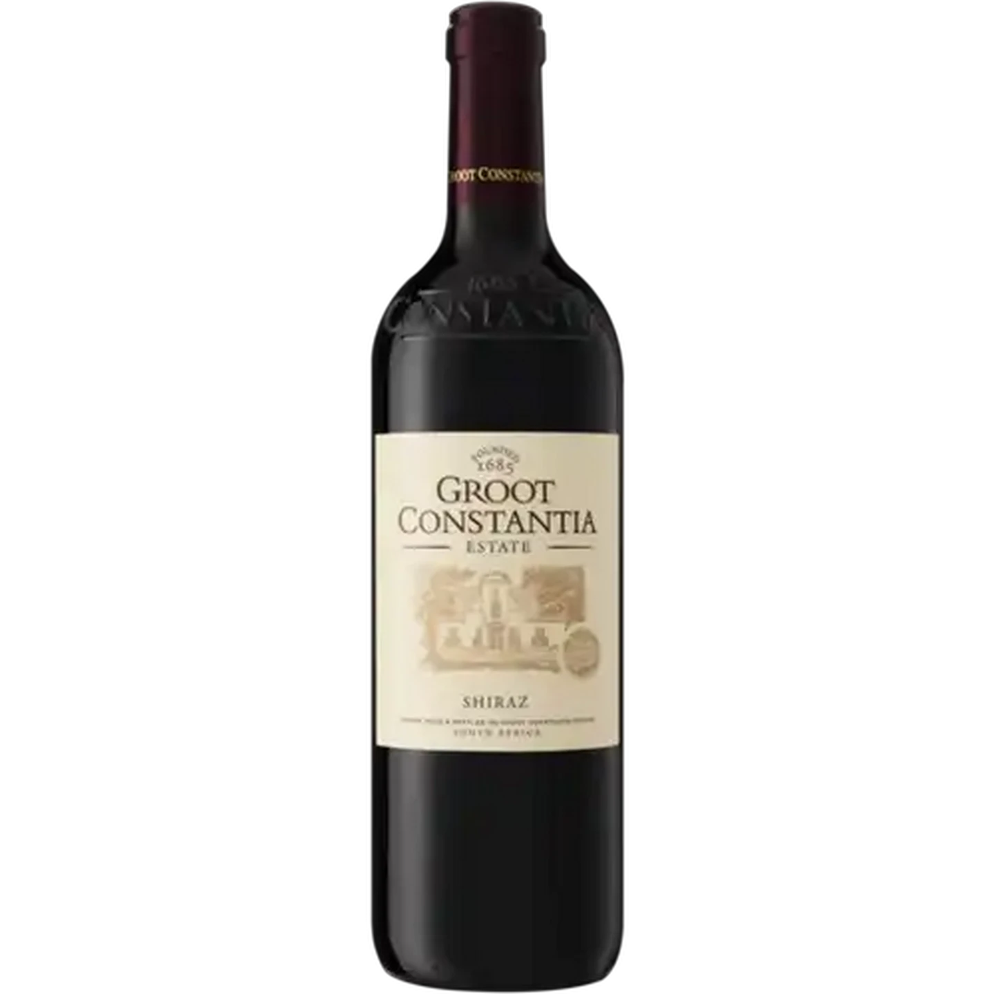 Image of Groot Constantia Shiraz Red Wine Bottle 750ml