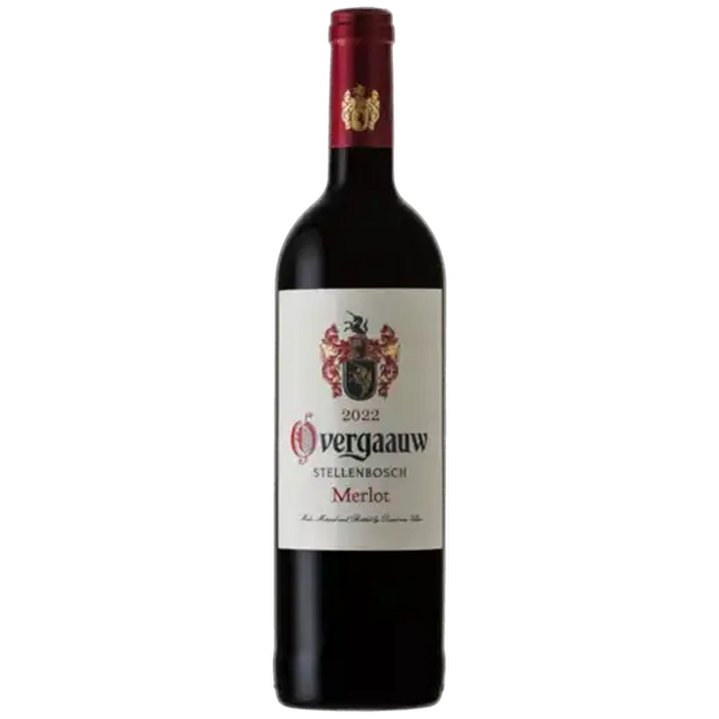 Image of Overgaauw Merlot Red Wine Bottle 750ml