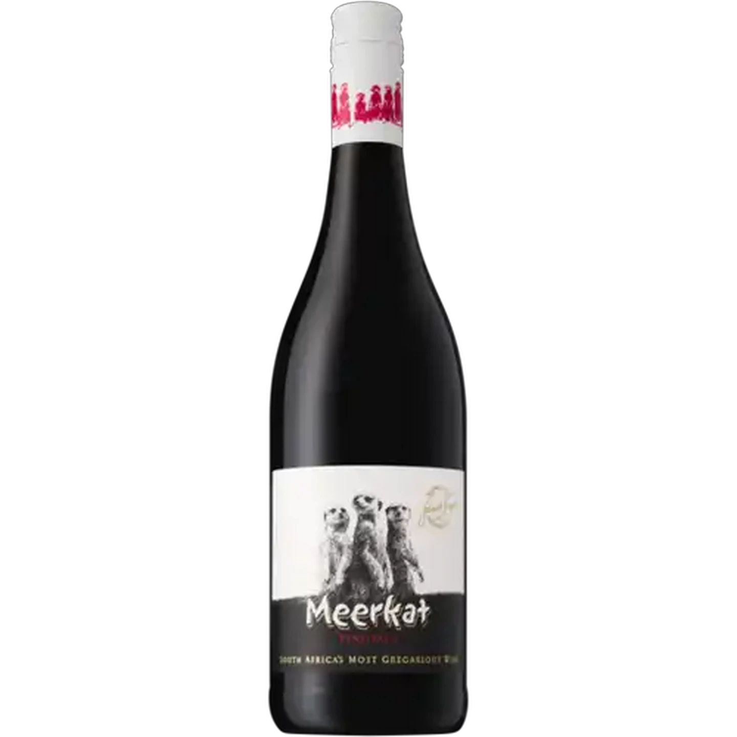 Image of Meerkat Pinotage Red Wine Bottle 750ml