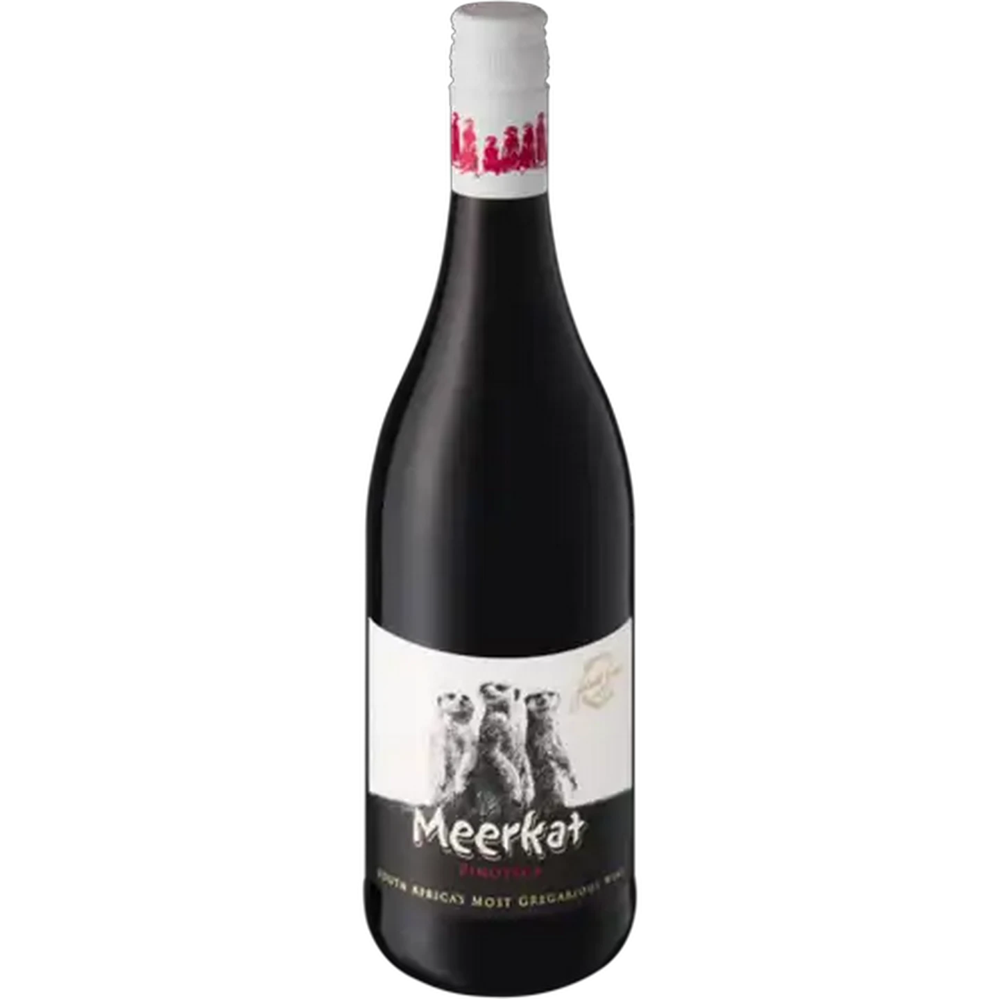Image of Meerkat Pinotage Red Wine Bottle 750ml