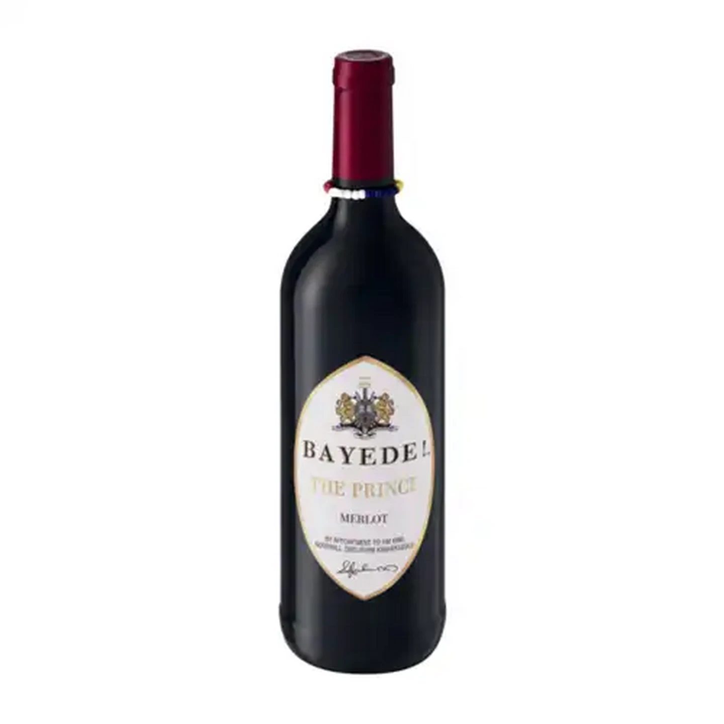 Image of Bayede! The Prince Merlot Red Wine Bottle 750ml