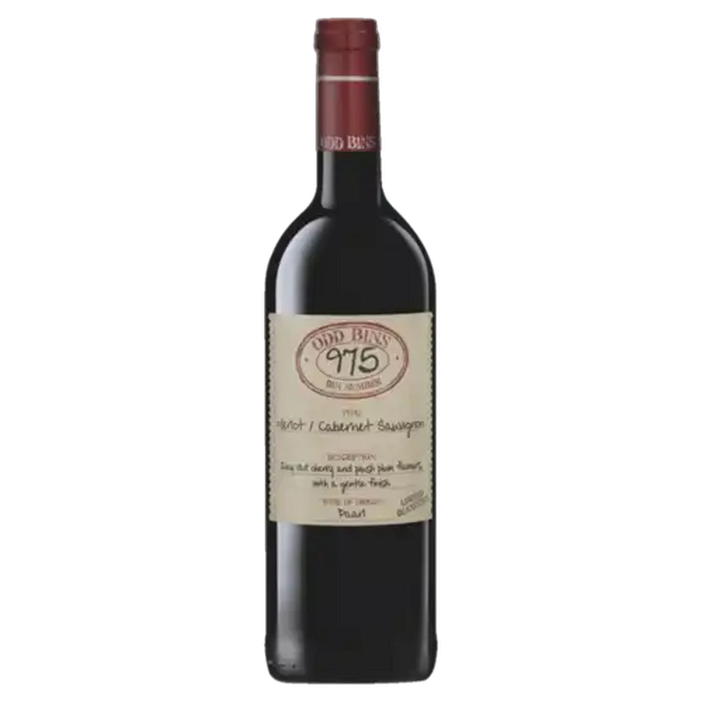 Image of Odd Bins 975 Merlot-Cabernet Sauvignon Red Wine Blend 750ml