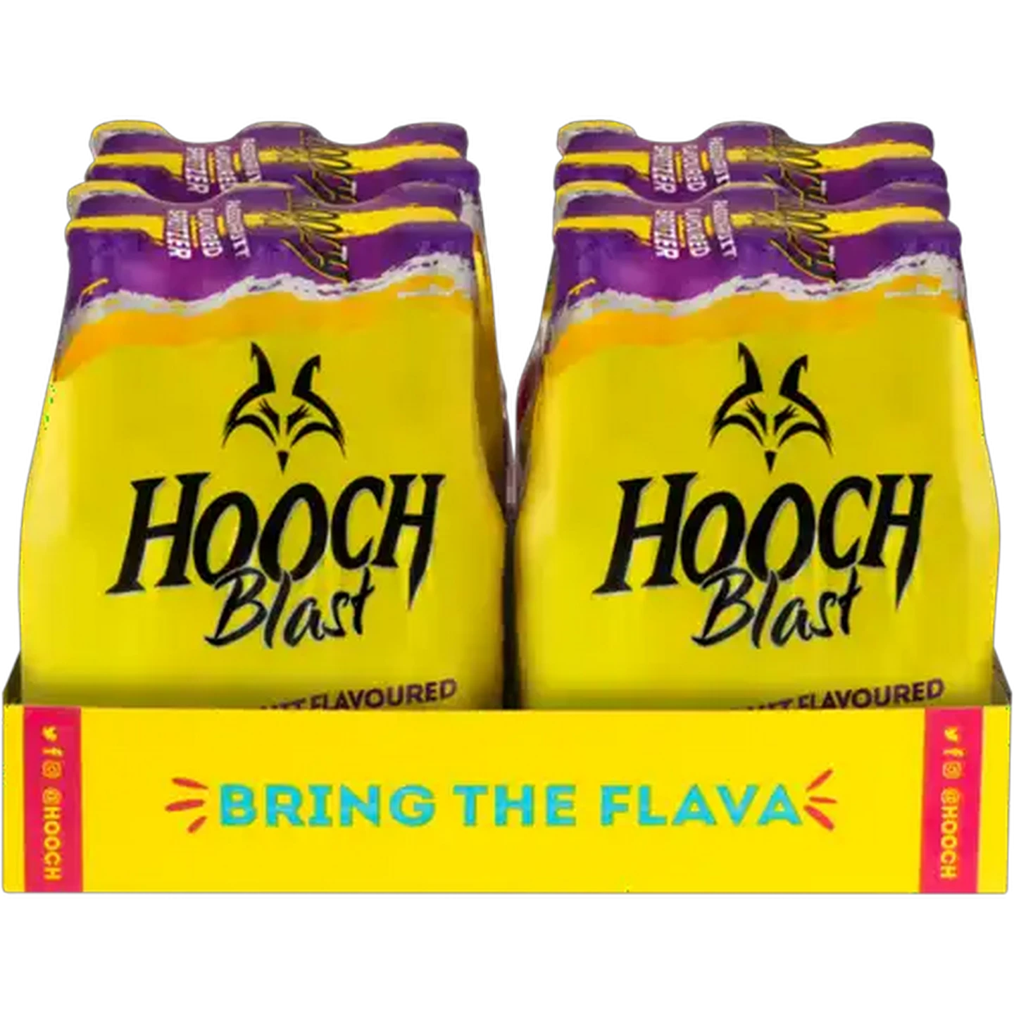 Image of Hooch Passion Fruit Flavoured Spirit Cooler Bottles 24 x 275ml