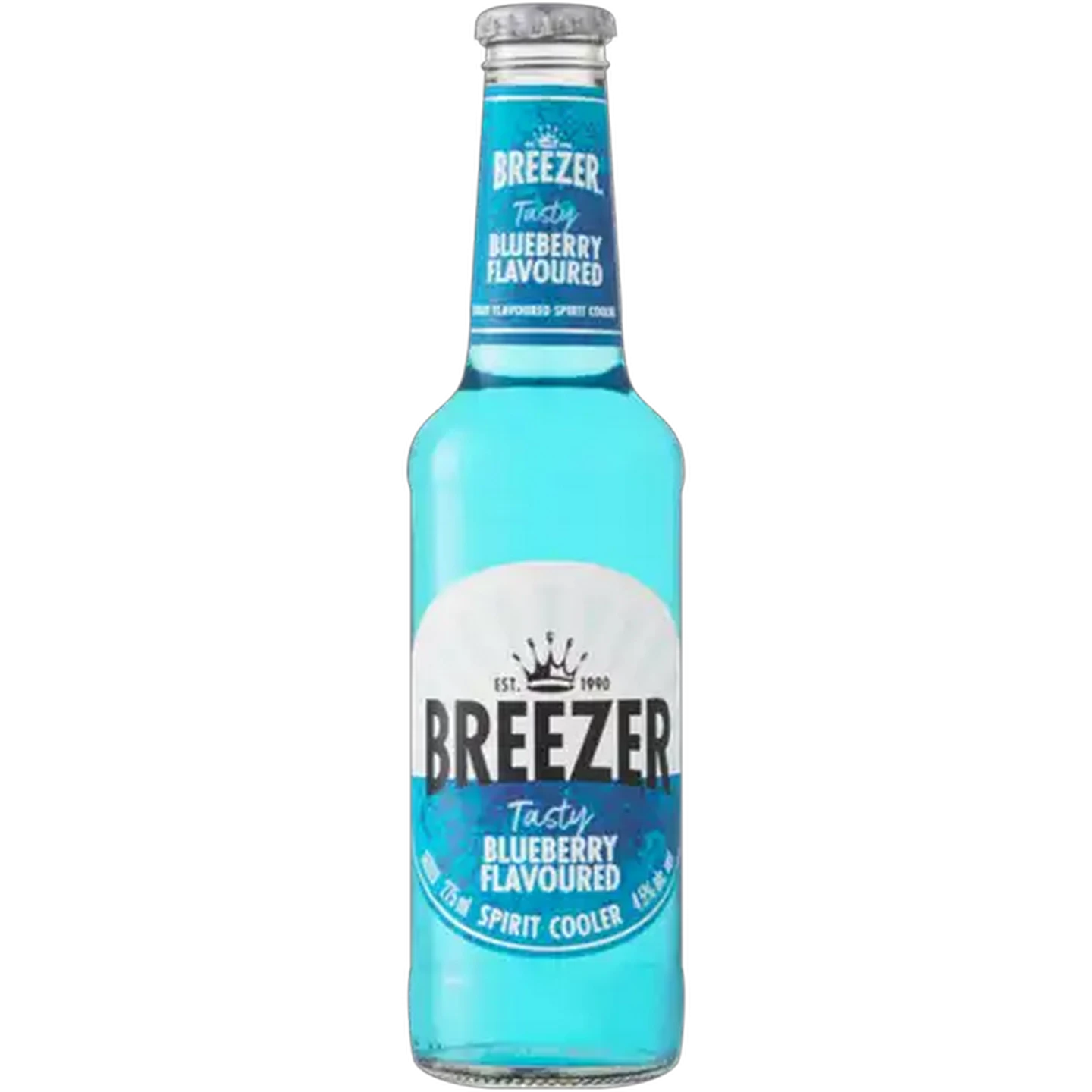 Image of Breezer Blueberry Flavoured Spirit Cooler Bottle 275ml