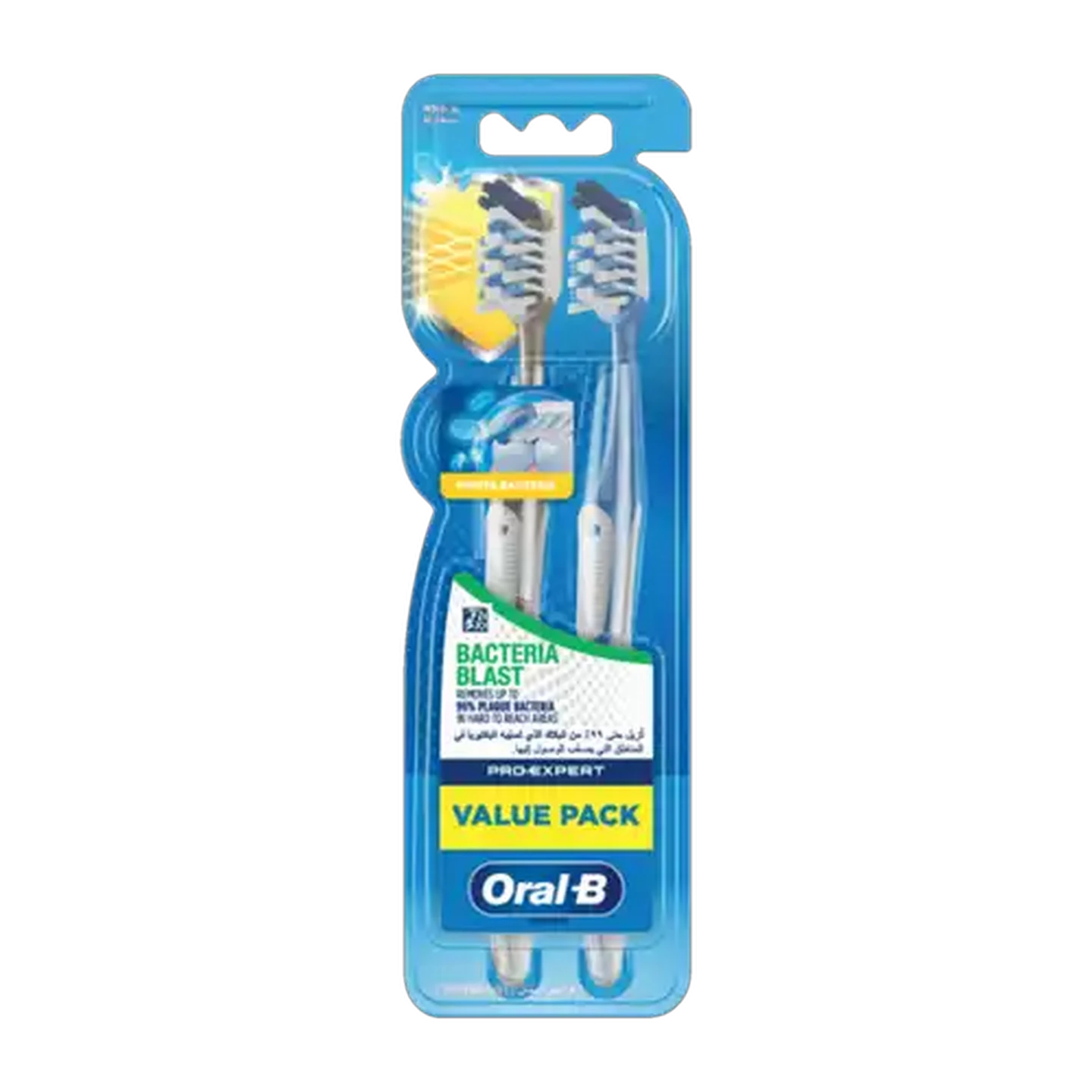 Image of Oral-B Bacteria Blast Toothbrush 2 Pack