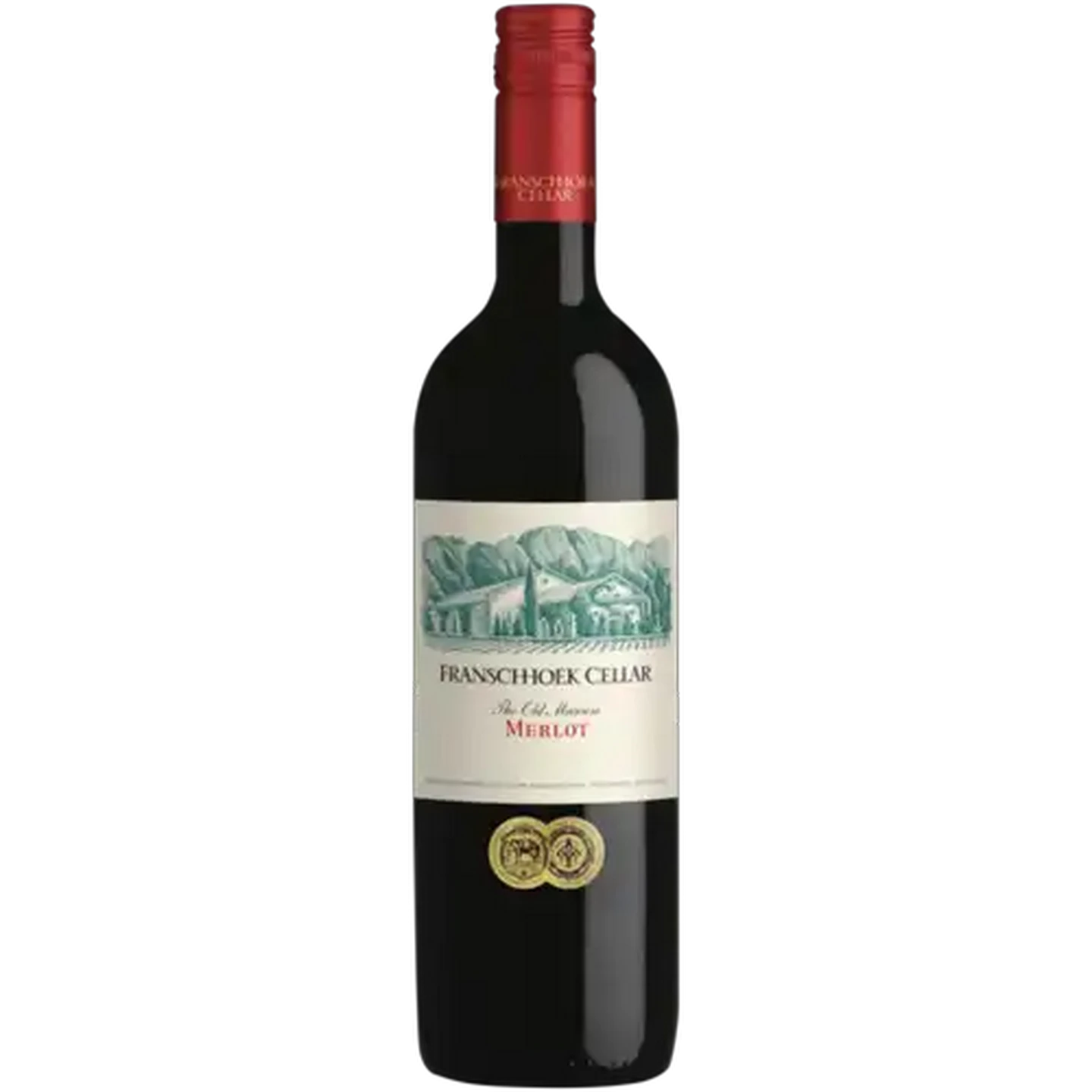 Image of Franschhoek Cellar The Old Museum Merlot Red Wine Bottle 750ml