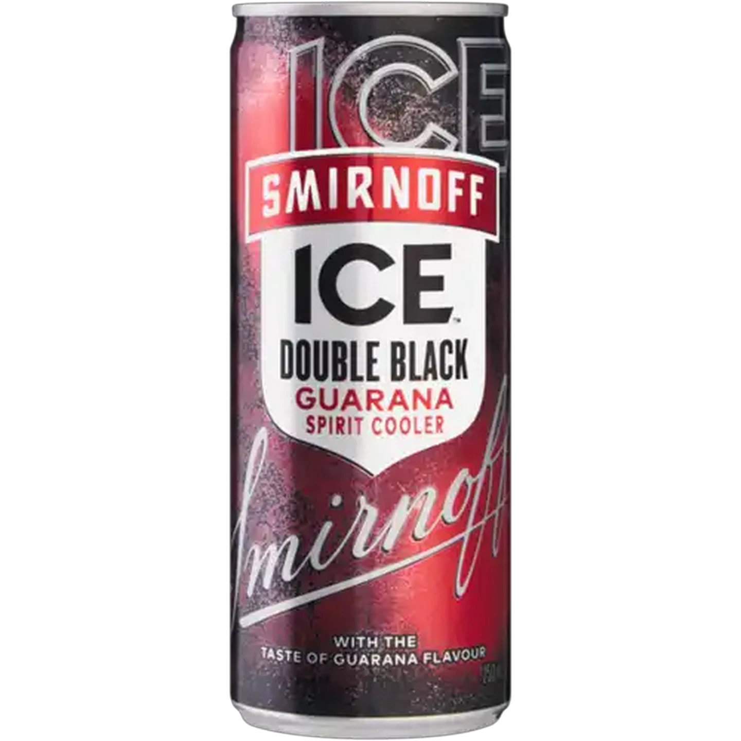 Image of Smirnoff Ice Guarana Double Black Spirit Cooler Can 250ml
