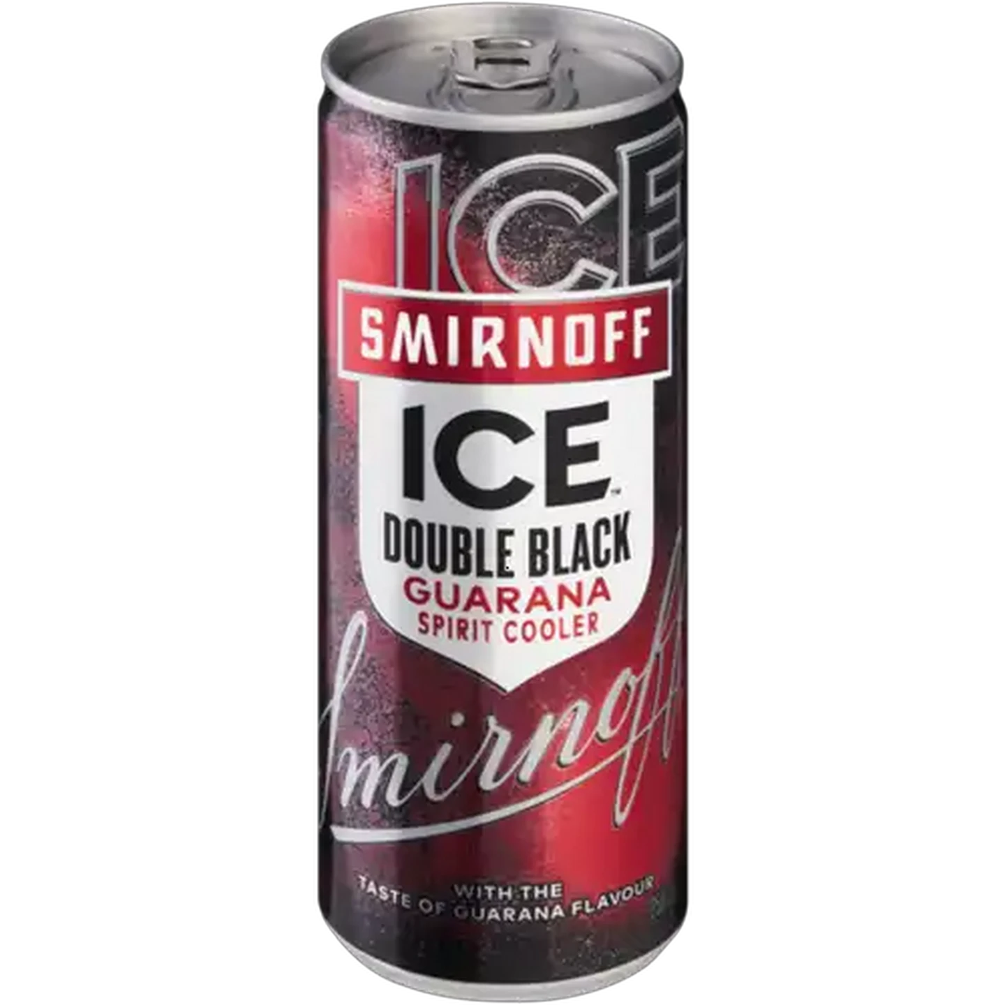 Image of Smirnoff Ice Guarana Double Black Spirit Cooler Can 250ml